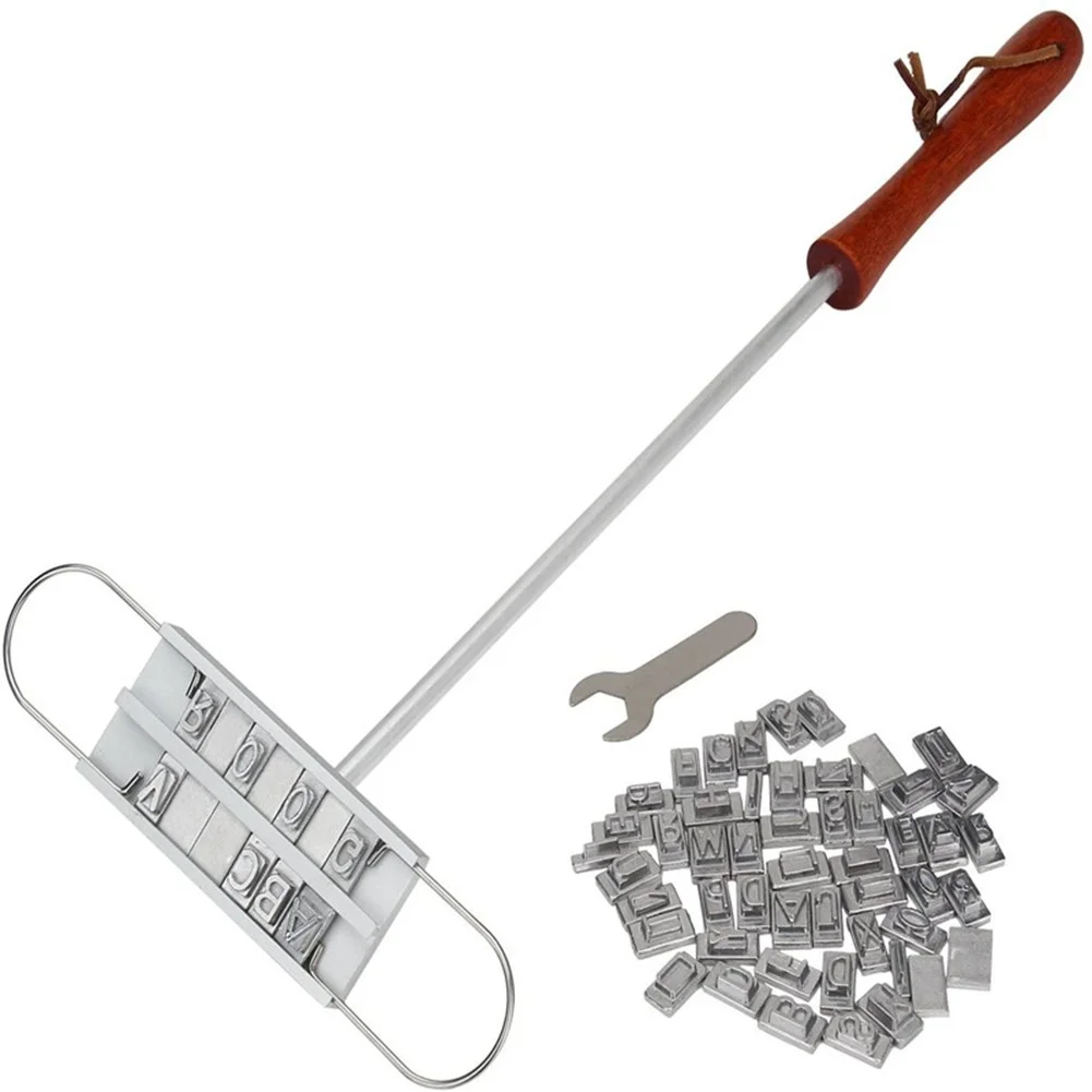 BBQ Barbecue Branding Iron Signature Name Marking Stamp Tool Burger Meat Steak