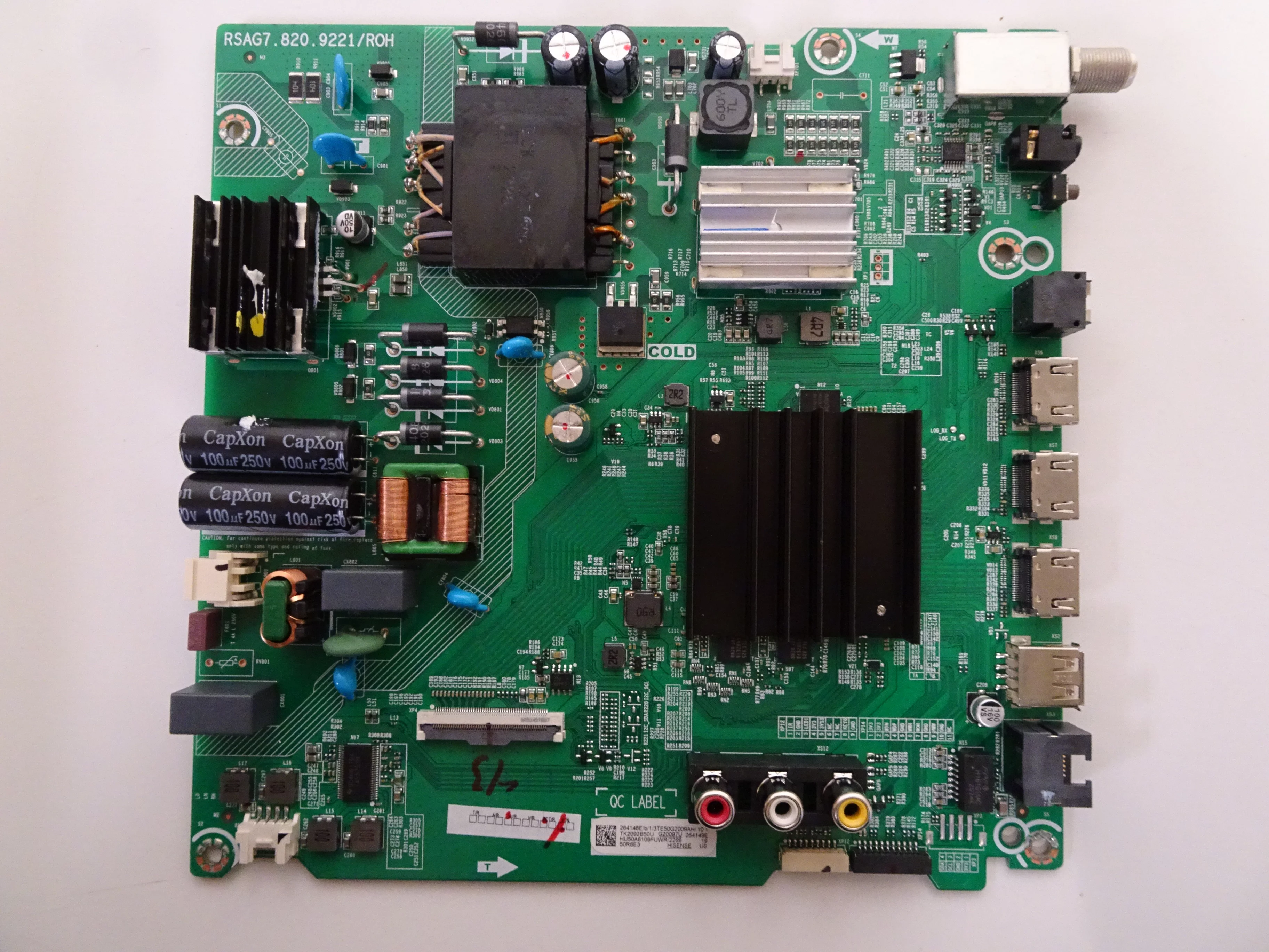 Hisense 50R6E3 Main Board (264149E, RSAG7.820.9221/ROH) 264148E