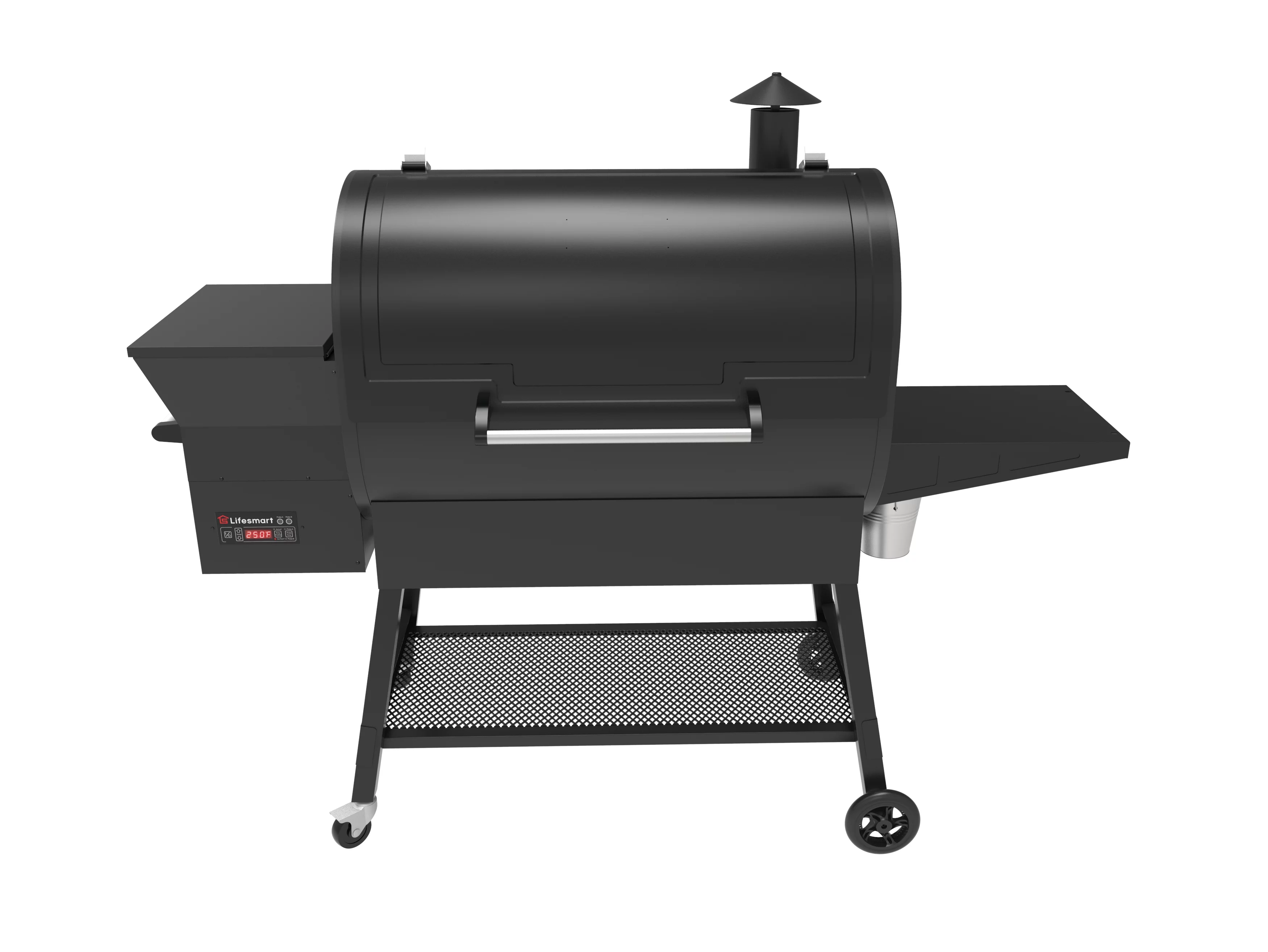 Lifesmart 2000 Square Inch Pellet Grill and Smoker with Dual Meat Probes, Precision Digital Control and 3 Cooking Racks