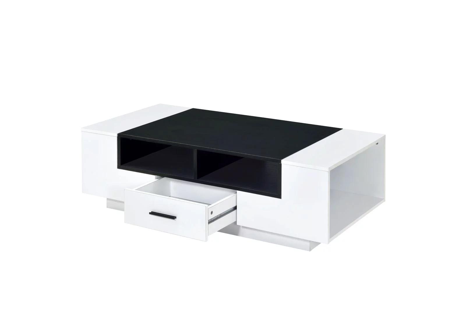 Armour Coffee Table, White & Black 83135