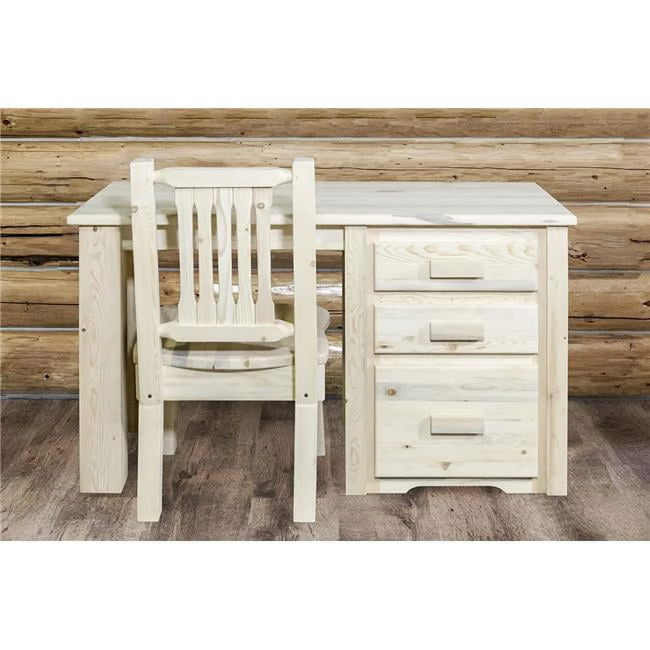 Homestead Collection Office Desk - Ready to Finish