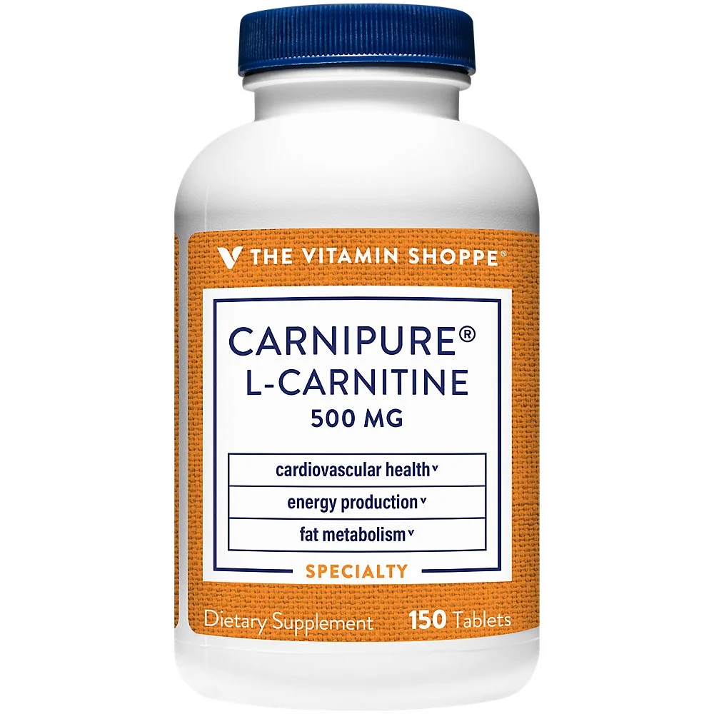 Carnipure™ L-Carnitine 500mg, Supports Weight Management, Energy Production & Fat Metabolism (150 Tablets) by The Vitamin Shoppe