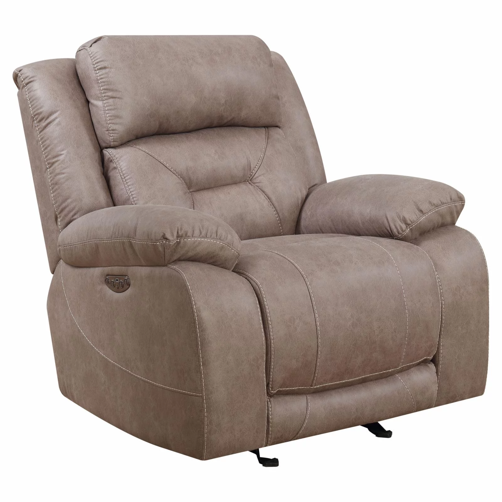Steve Silver Aria Power Glider Recliner - Desert Sand