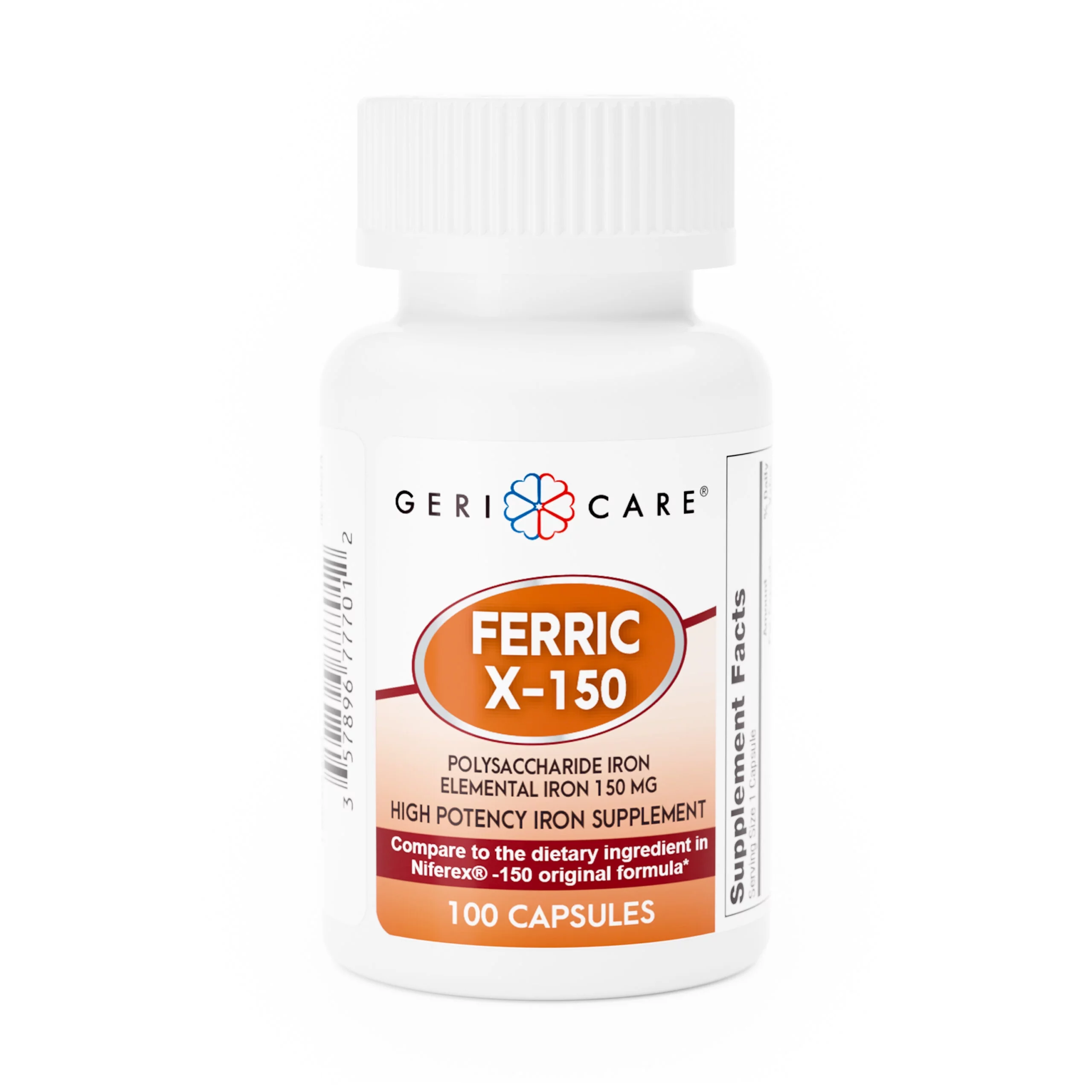 McKesson Brand 777-01-GCP, Geri-Care Mineral Supplement, 100/BT (689194_BT)