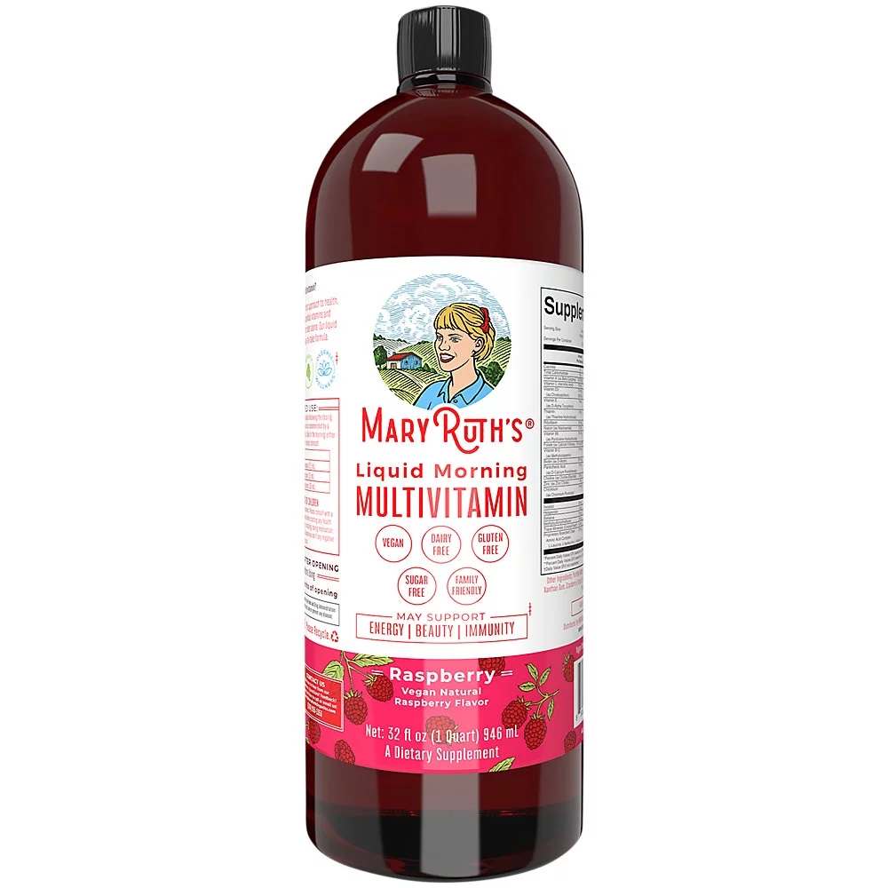 Liquid Morning Multivitamin - Raspberry (32 Fl. Oz. / 64 Servings)