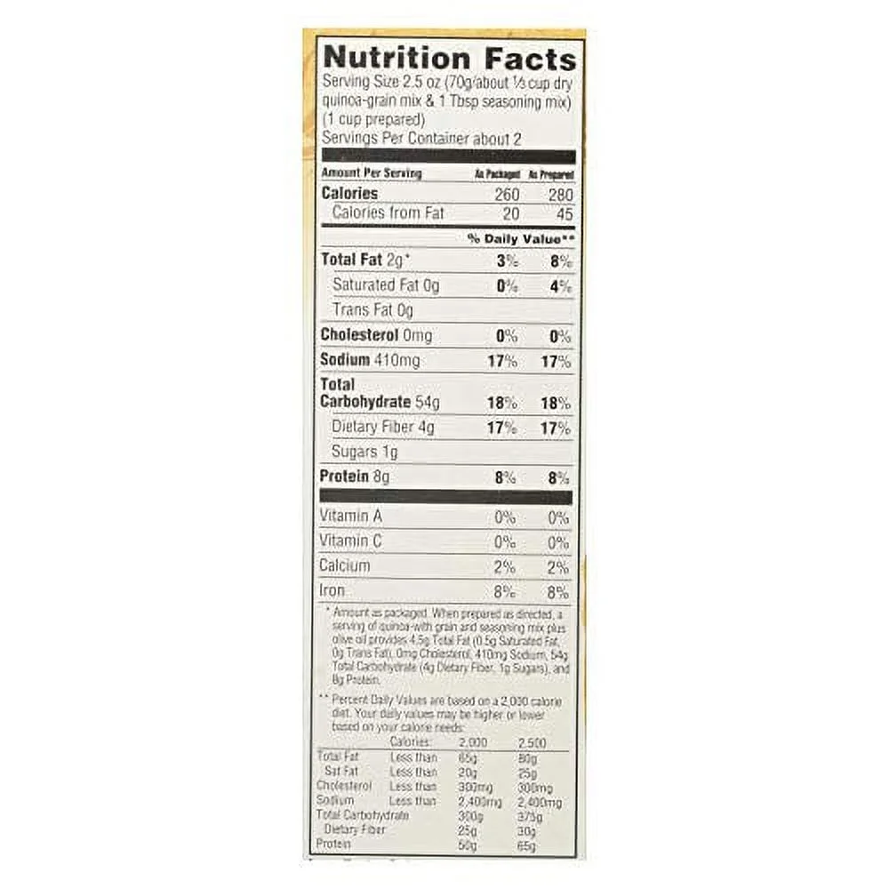 Near East Food Products Rosemary and Olive Oil Quinoa, 4.8 Ounce - 12 per case.