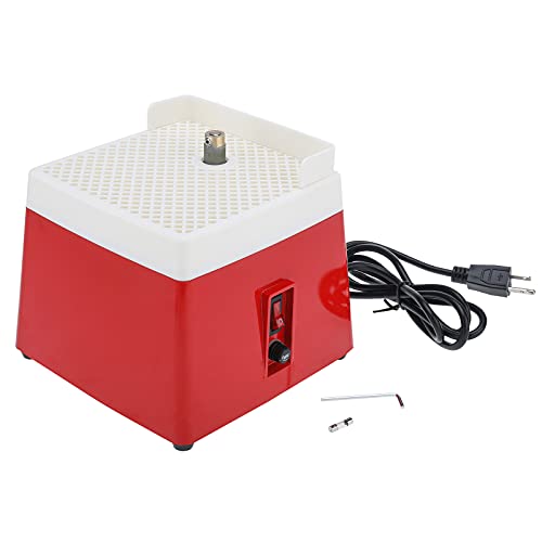 Stained Glass Grinder 110V 65W Power Stained Grinder Industrial Mini Portable Diamond 0.1A Glass Grinding Tool with Diamond Grinder Bit (CTA-0225)