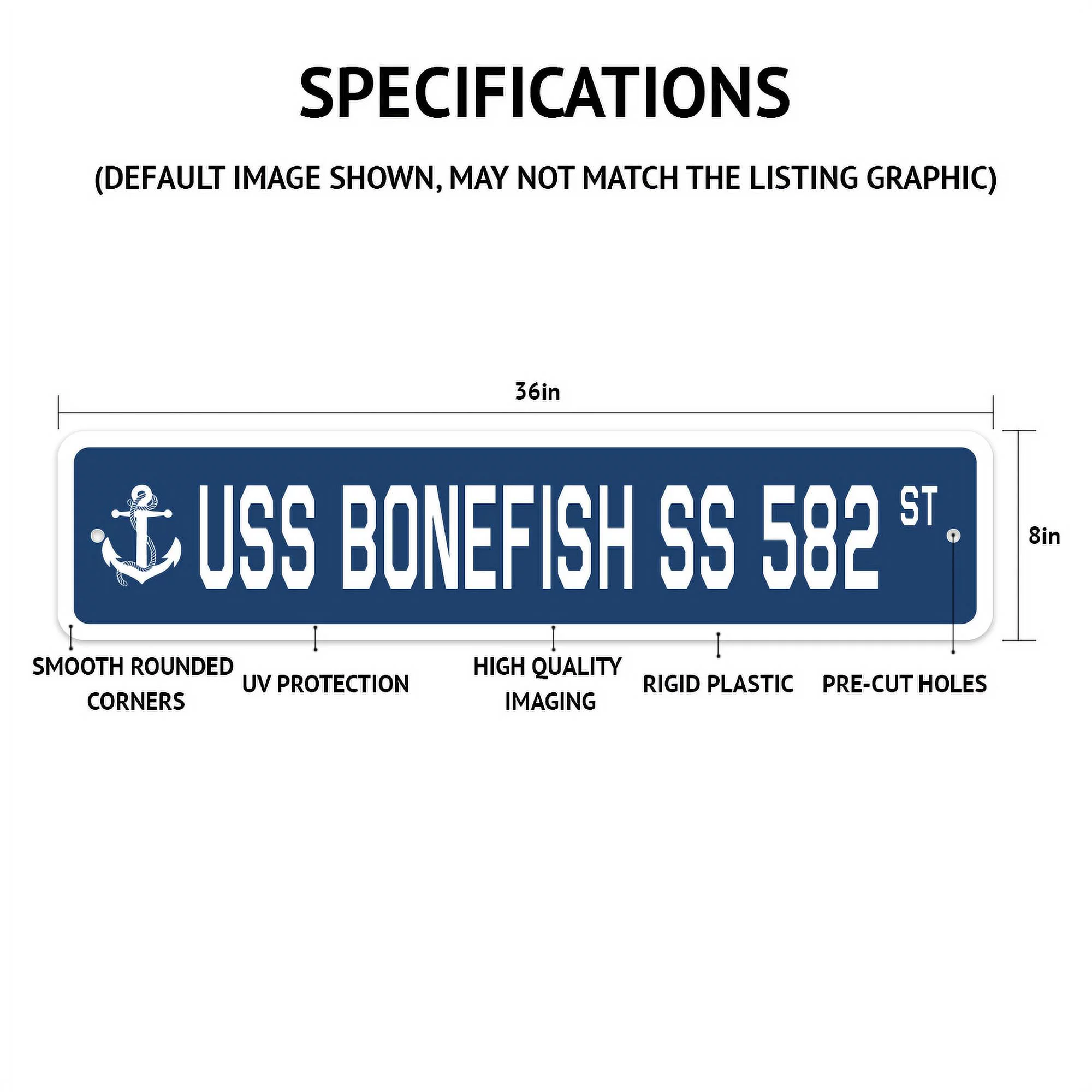 USS WHITEHURST DE 634 Street Sign us navy ship veteran sailor gift