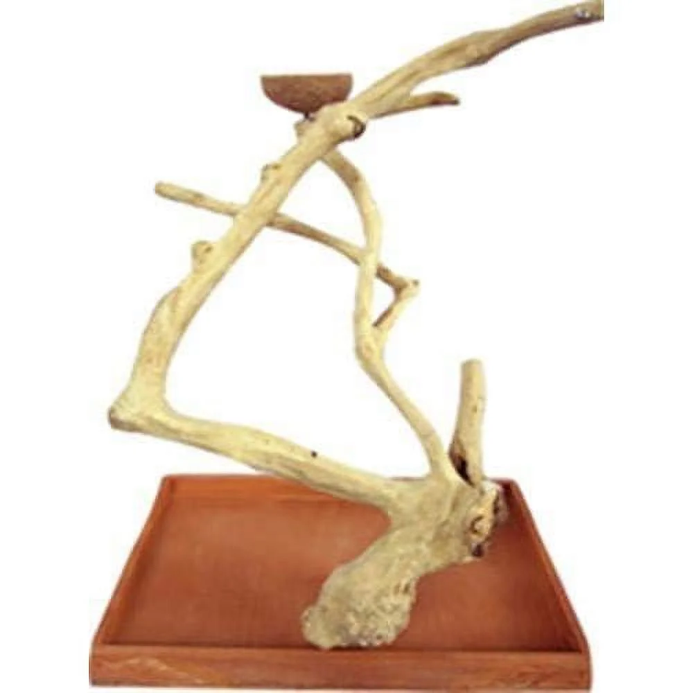 AE500M Java Wood Table Top Play Stand