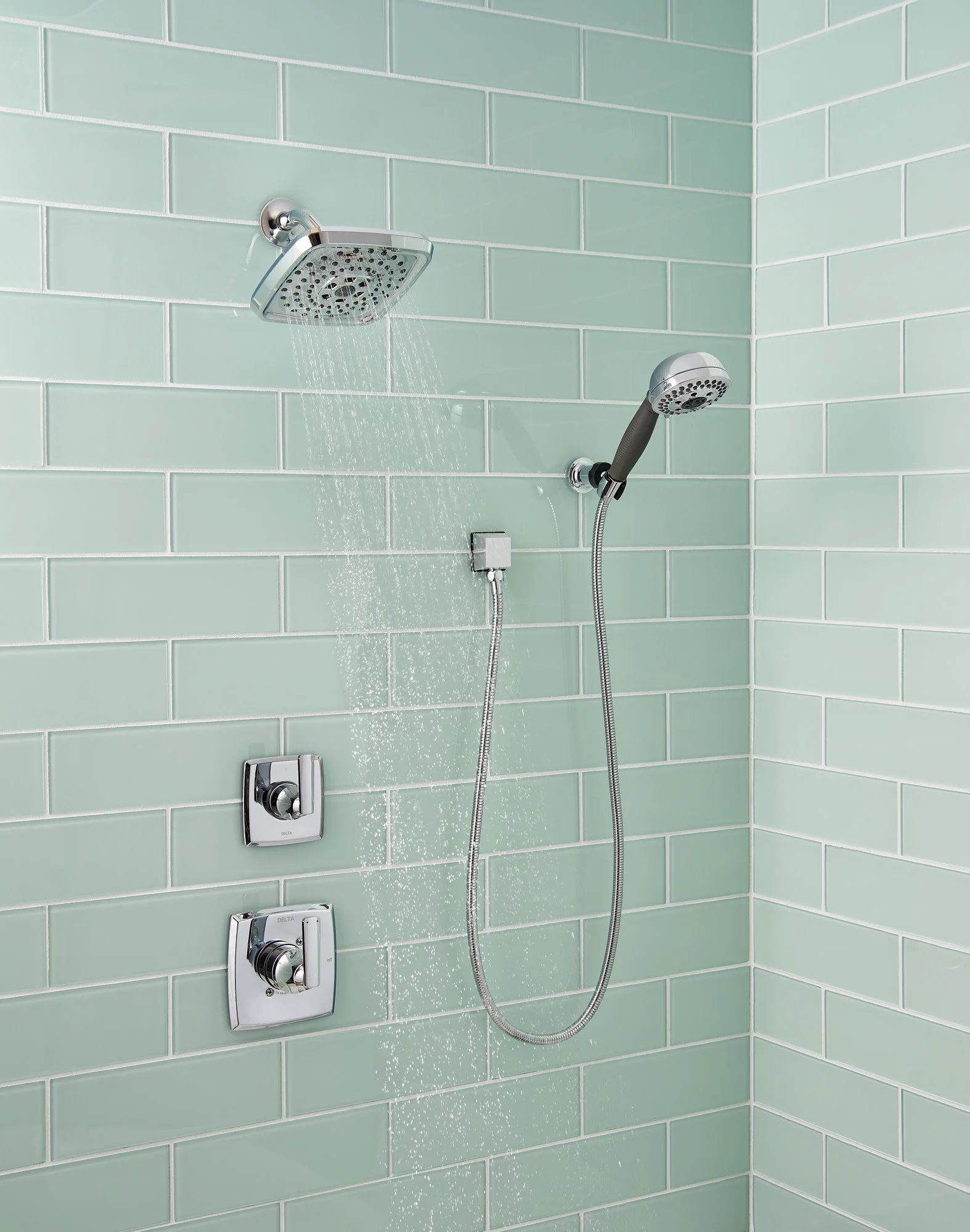 Delta T14264-Lhd Ashlyn Monitor 14 Series Single Function Pressure Balanced Shower Only