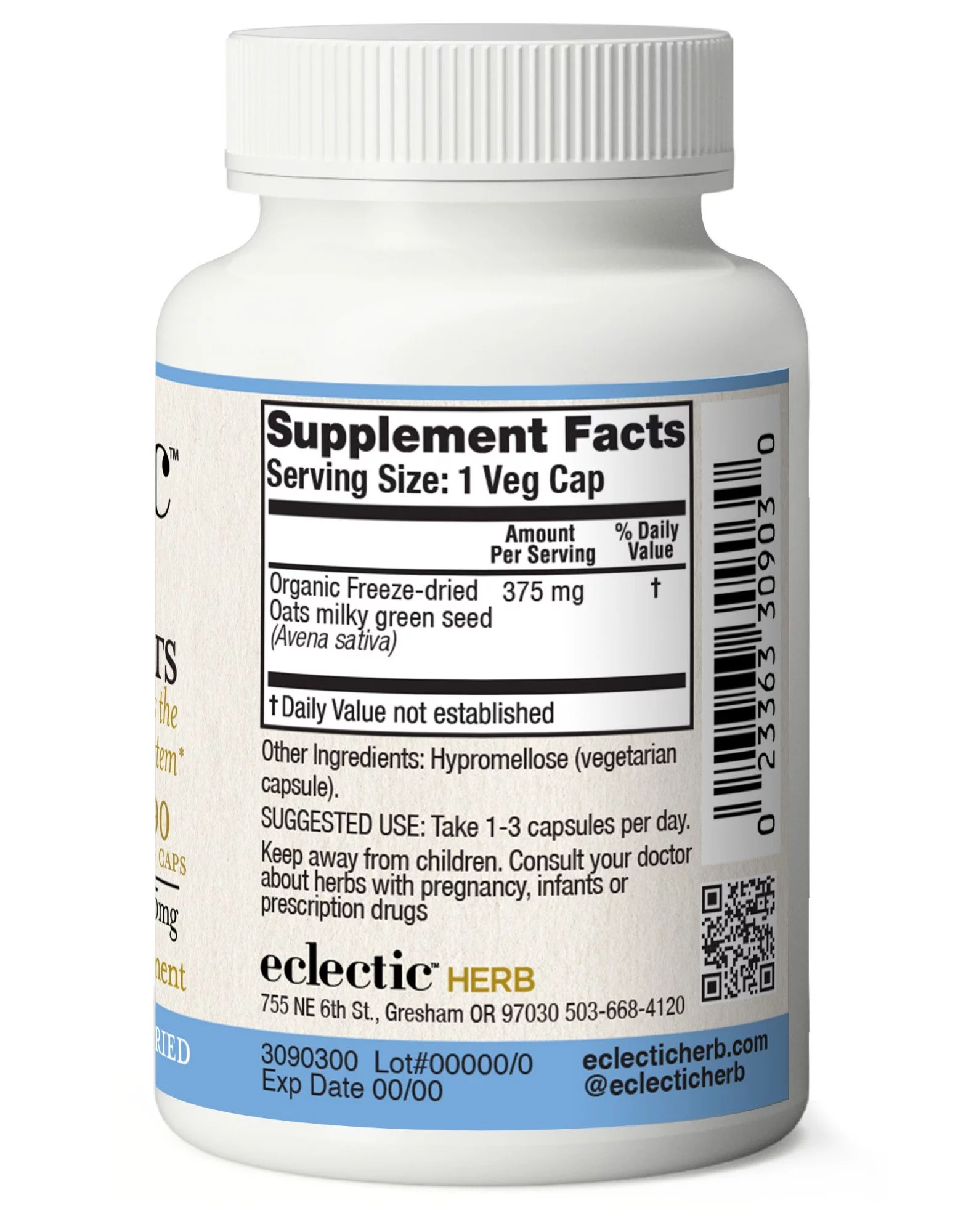 Eclectic Institute - Oats Cog Fd V-90