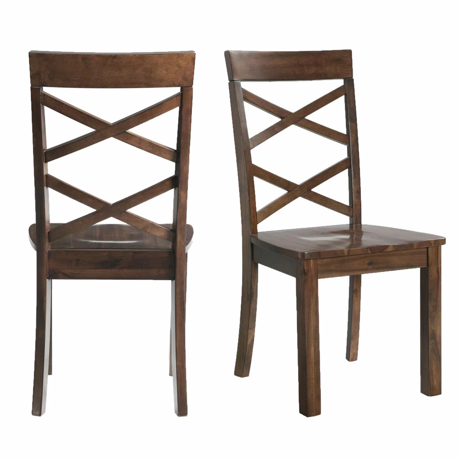 Picket House Furnishings Regan Standard Height Side Chair Set in Gray