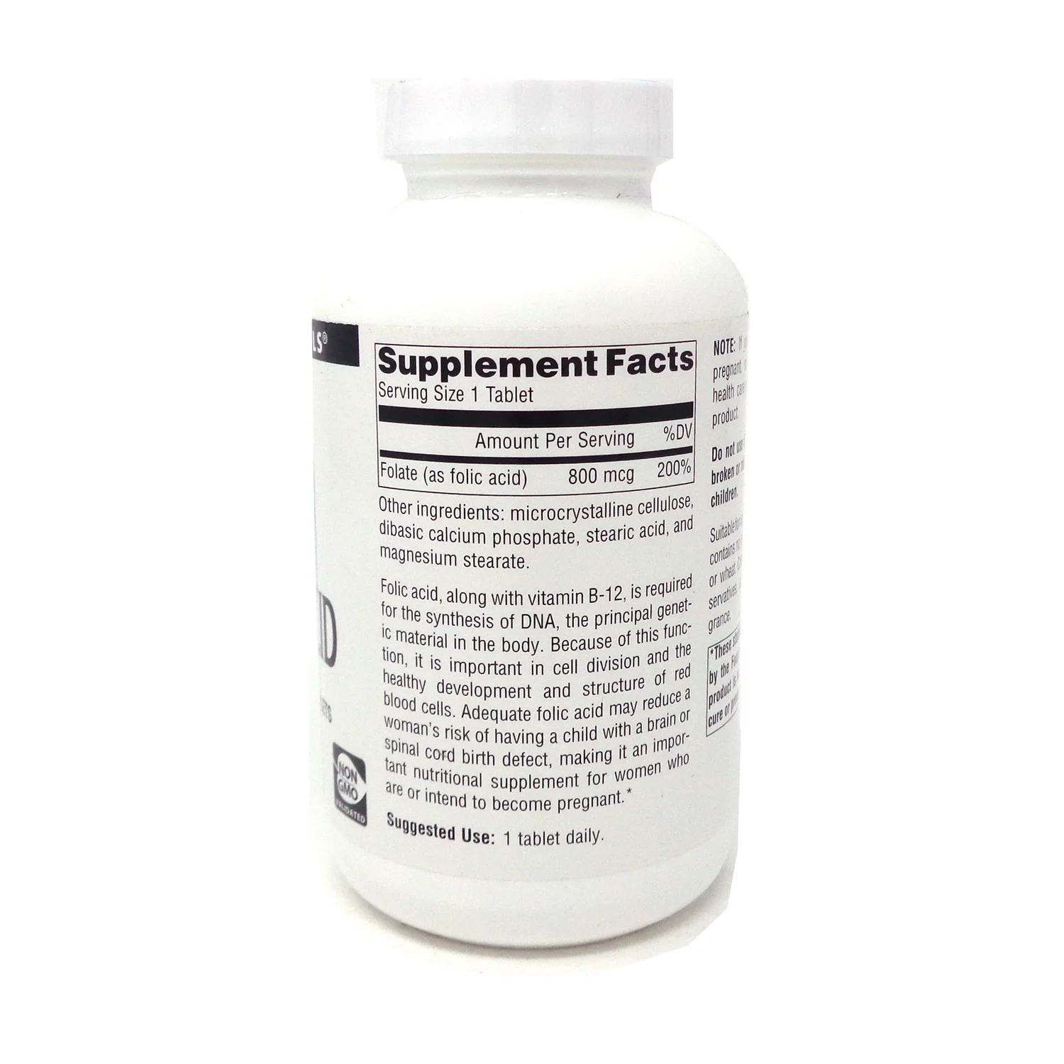 Source Naturals Source Naturals  Folic Acid, 1000 ea