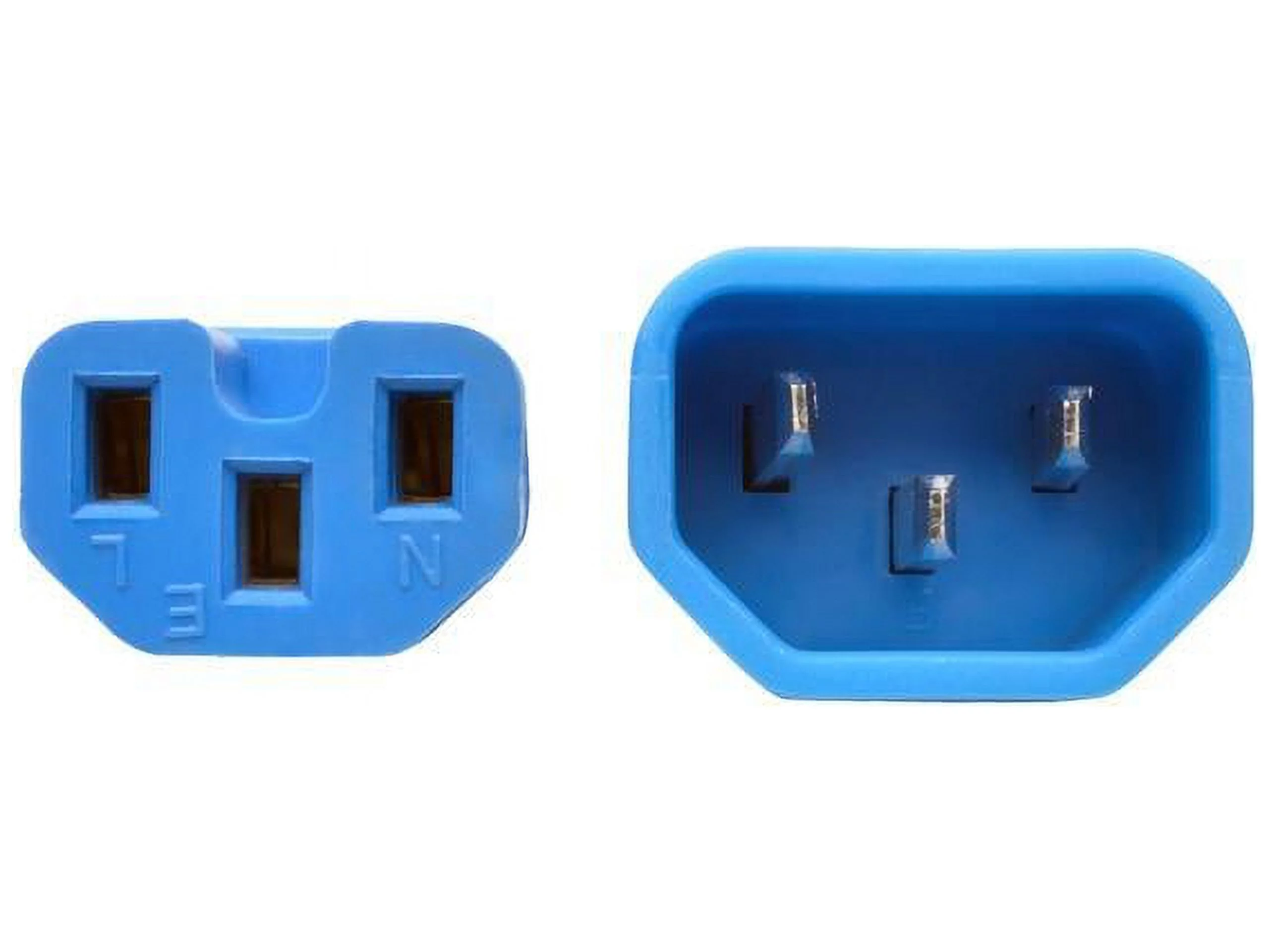 Tripp Lite Heavy-Duty Computer Power Cord, 15A, 14 AWG (IEC-320-C14 to IEC-320-C15), Blue, 6 ft. (P018-006-ABL)