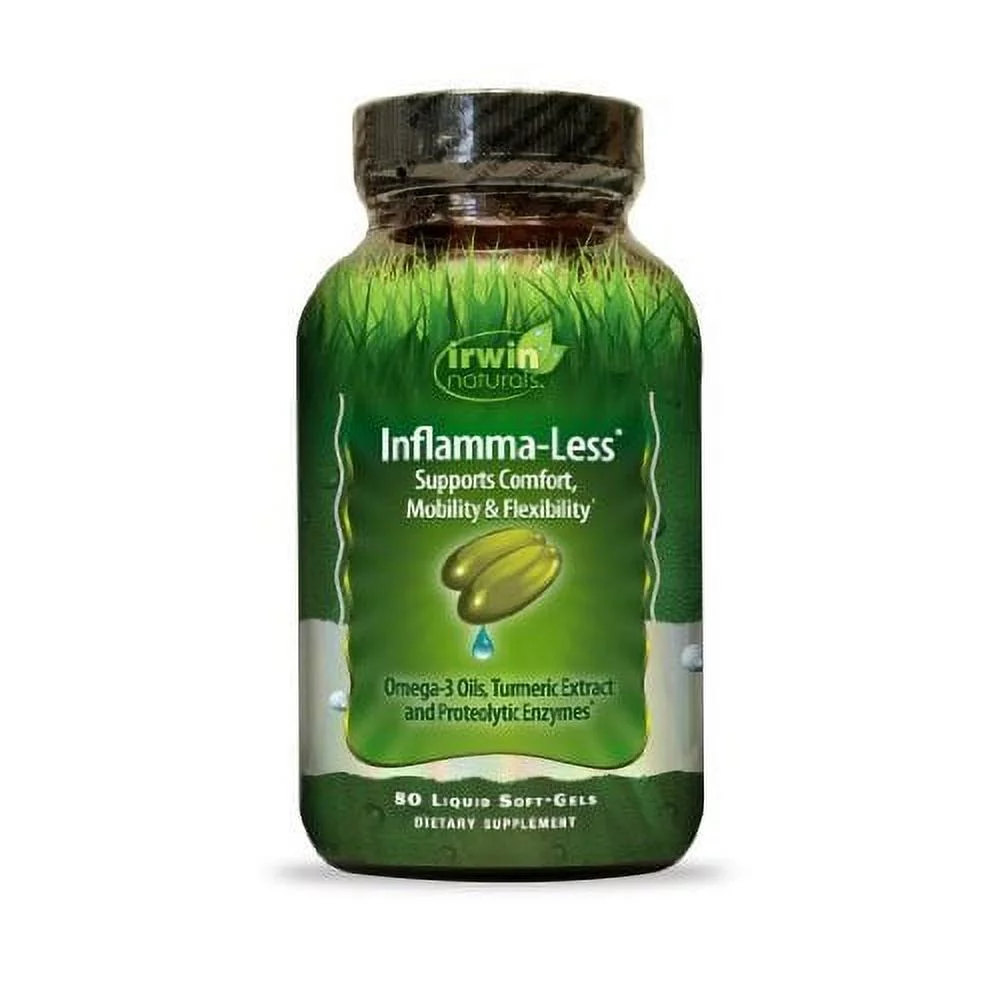 Irwin Naturals Inflamma-Less, 80 Count