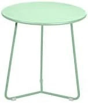 HJZBNONE - Cocotte Occasional Table - Modern Steel Side Table for Playful Living Spaces - Lightweight & Moveable - H 13.5in - Cactus