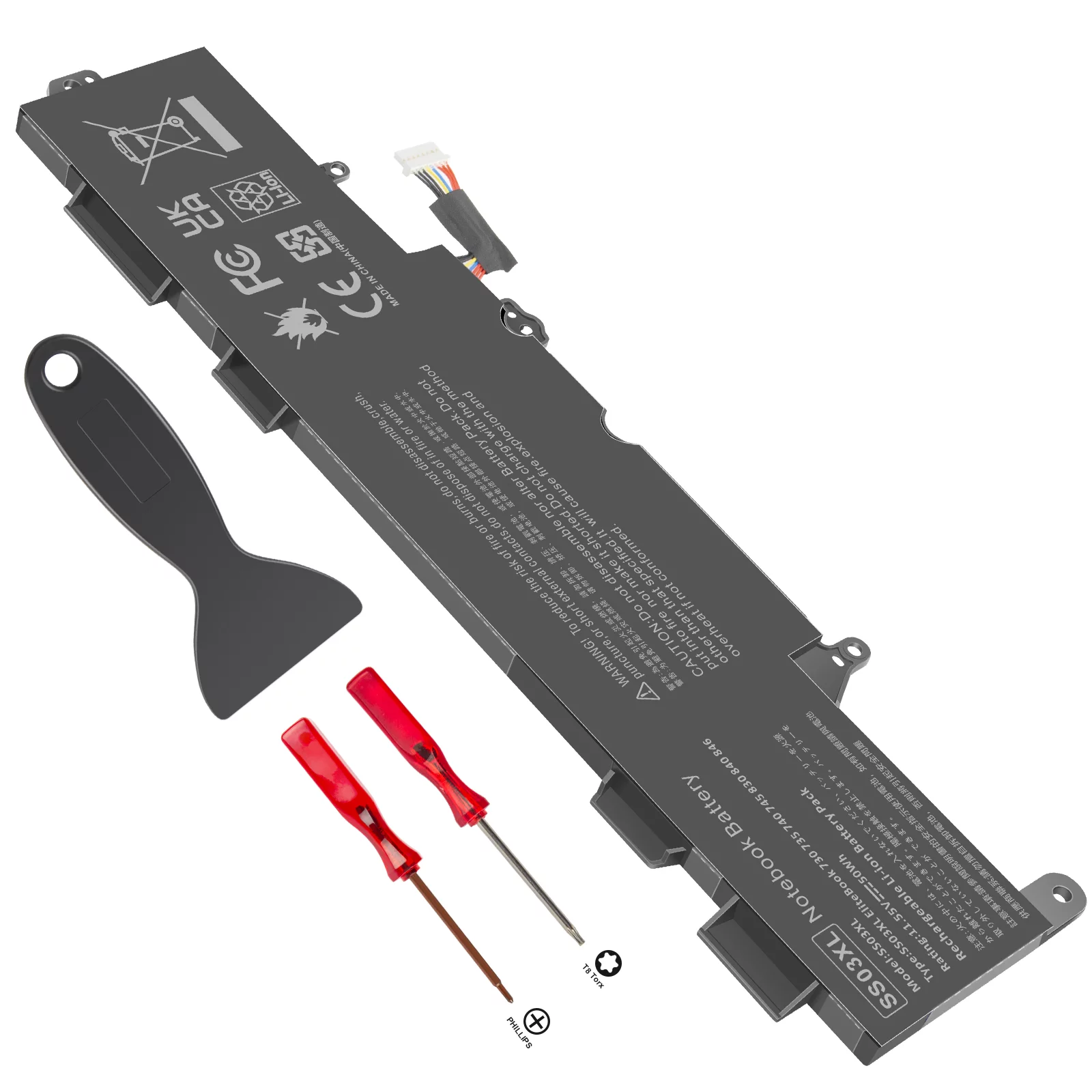 SS03XL HSN-I12C Battery for Hp EliteBook 735 740 745 830 836 840 846  933321-852 / 933321-855