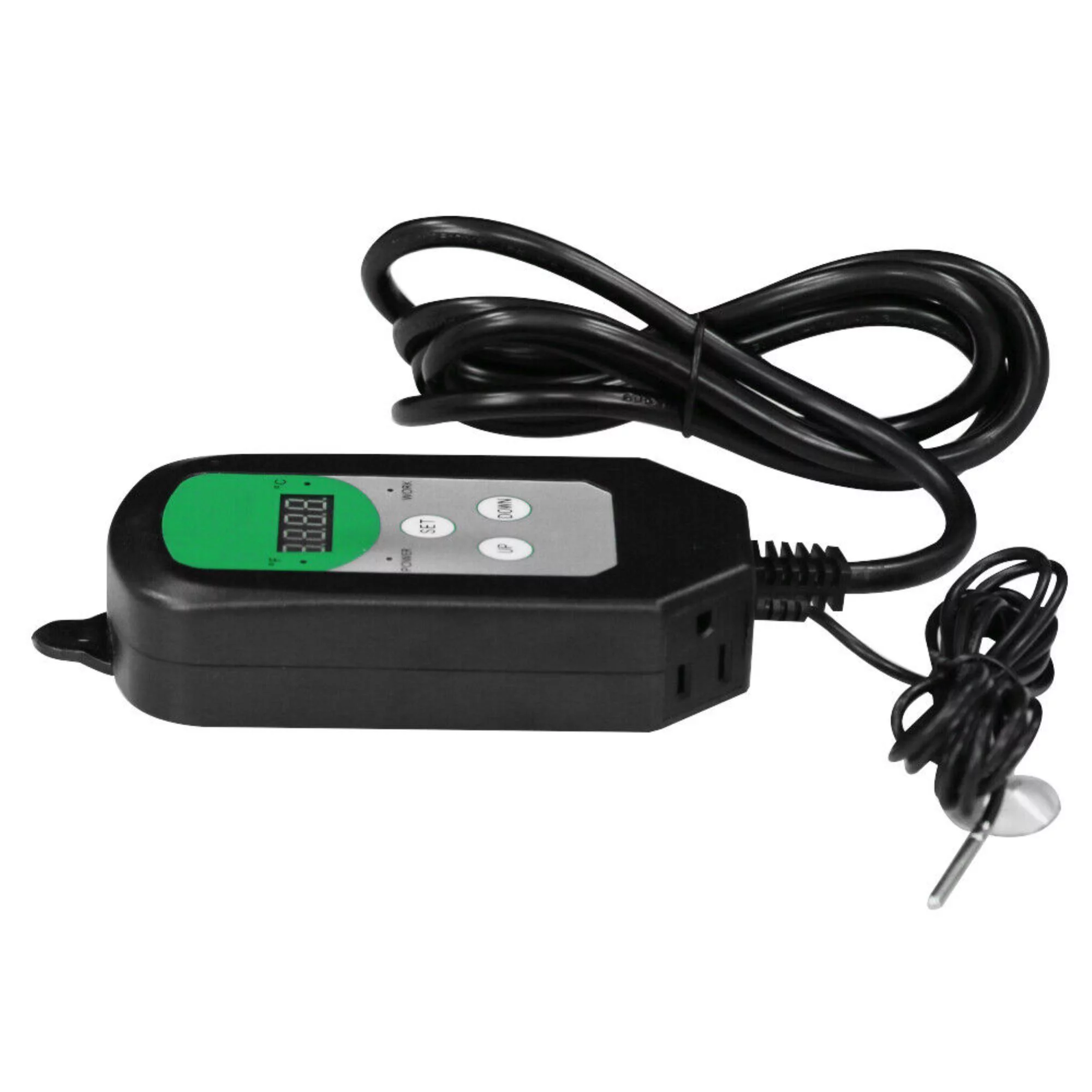 Effortlessly Control Temperatures with our Intelligent Temperature Controller -  &  Certified, 1000W Capacity, Digital Display - Ideal for Home Brewing, Sous Vide Cooking, and More