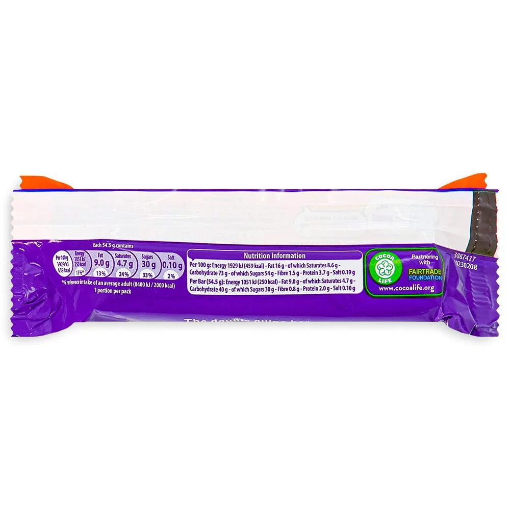 Cadbury Double Decker Bar 54.5g (Pack of 12)