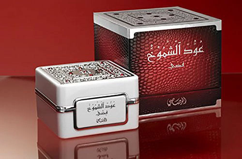 Rasasi Perfumes Bakhoor Oudh Al Shomoukh Silver - 35gm