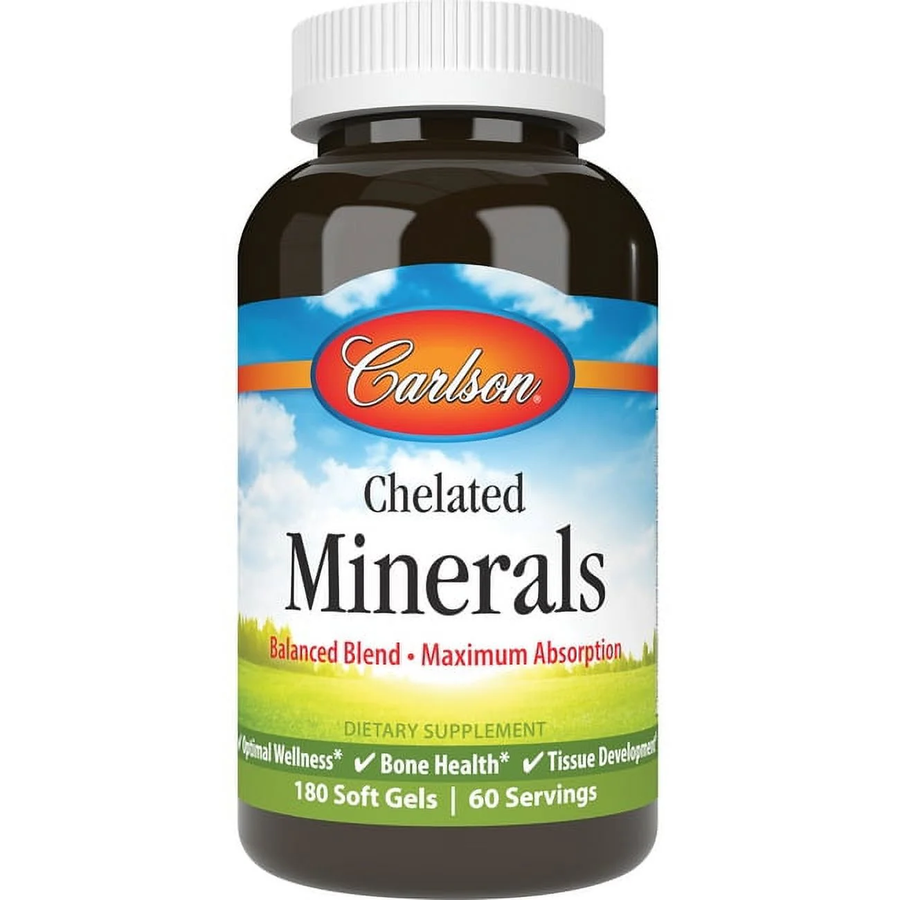 Carlson Chelated Minerals 180 Sgels