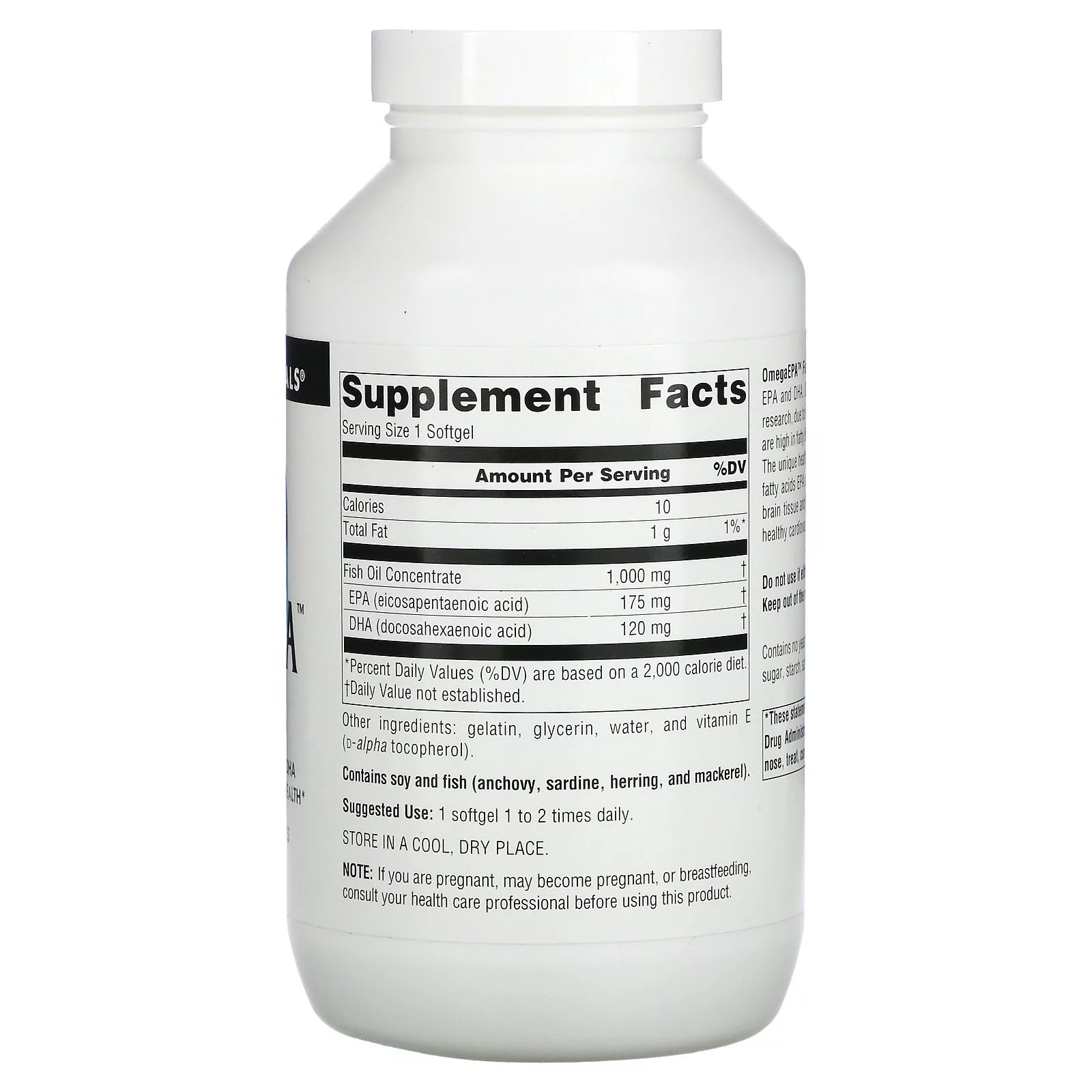 Source Naturals Source Naturals  Omega EPA Fish Oil, 200 ea