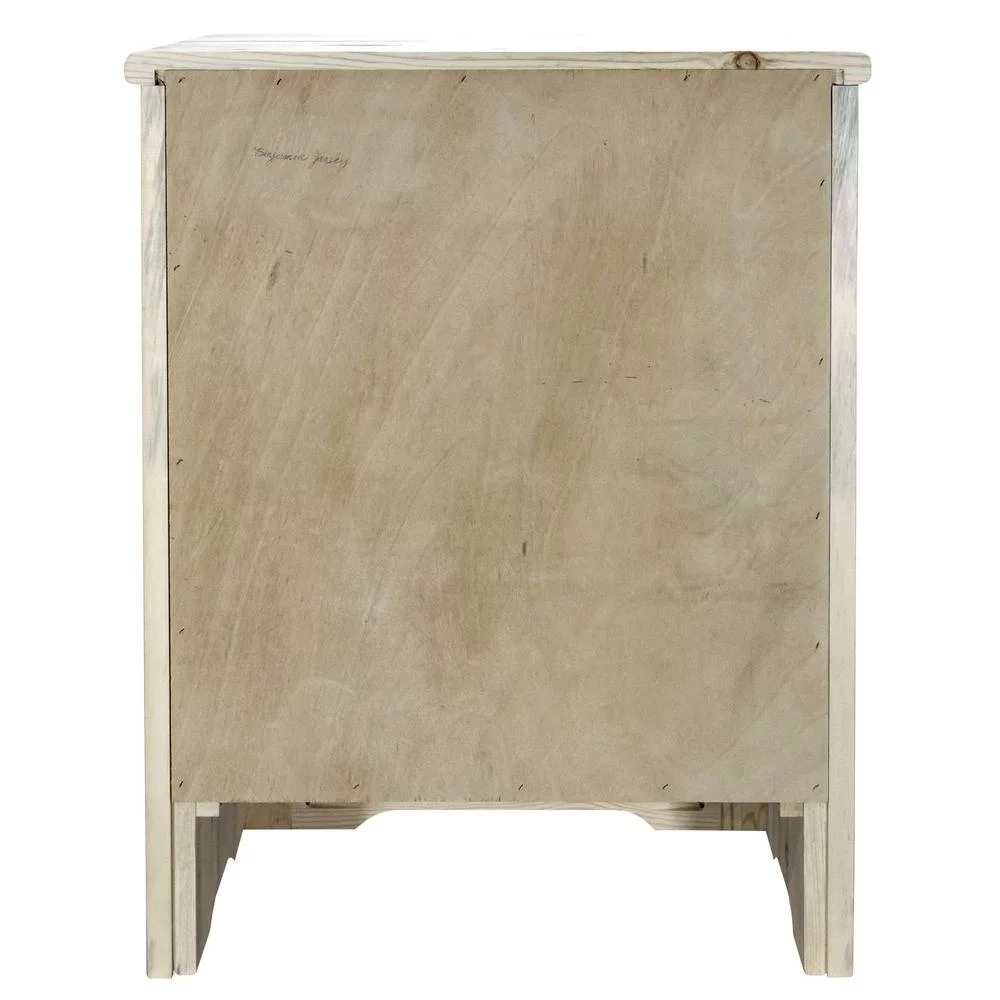 Montana Woodworks Homestead Wood Accent Cabinet with Pine Design in Natural