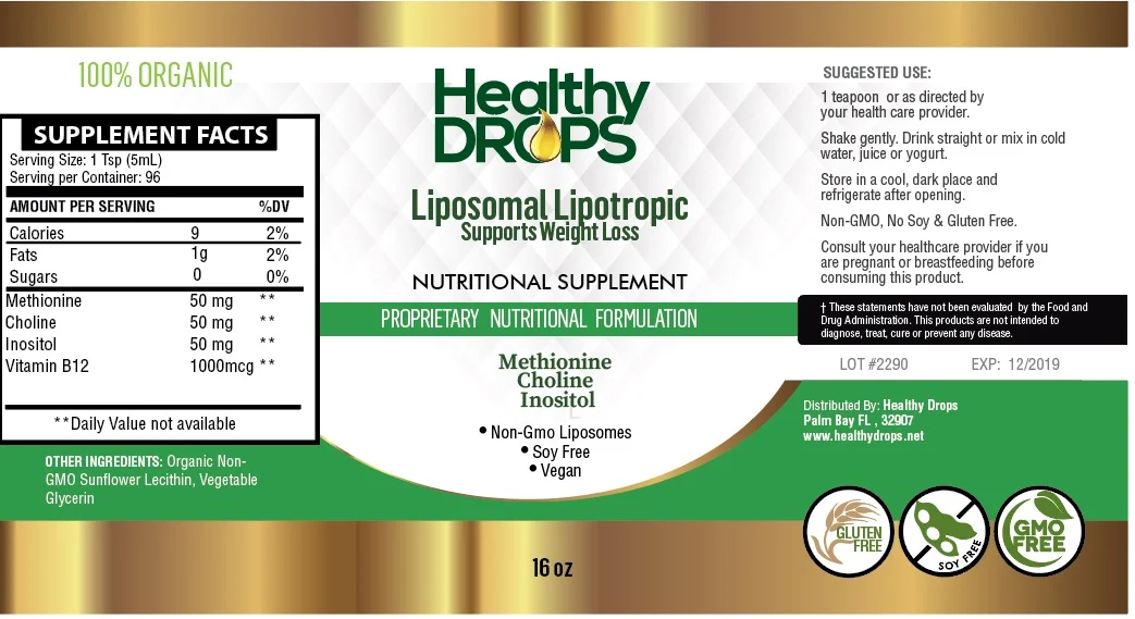 Liposomal Lipotropic Amino Acids 16 oz