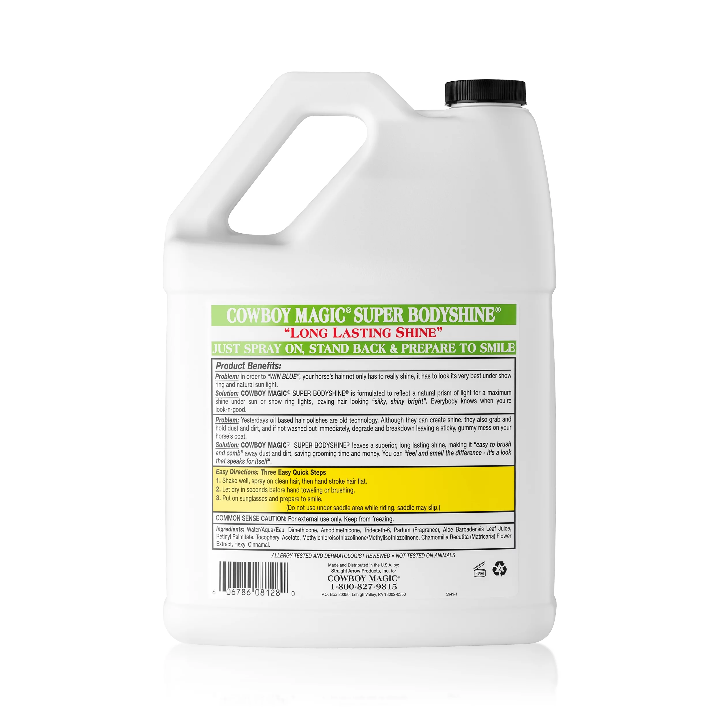 Cowboy Magic: Super BodyShine Value Pack, Includes Sprayer (32 Oz) & Refill (1 Gallon)