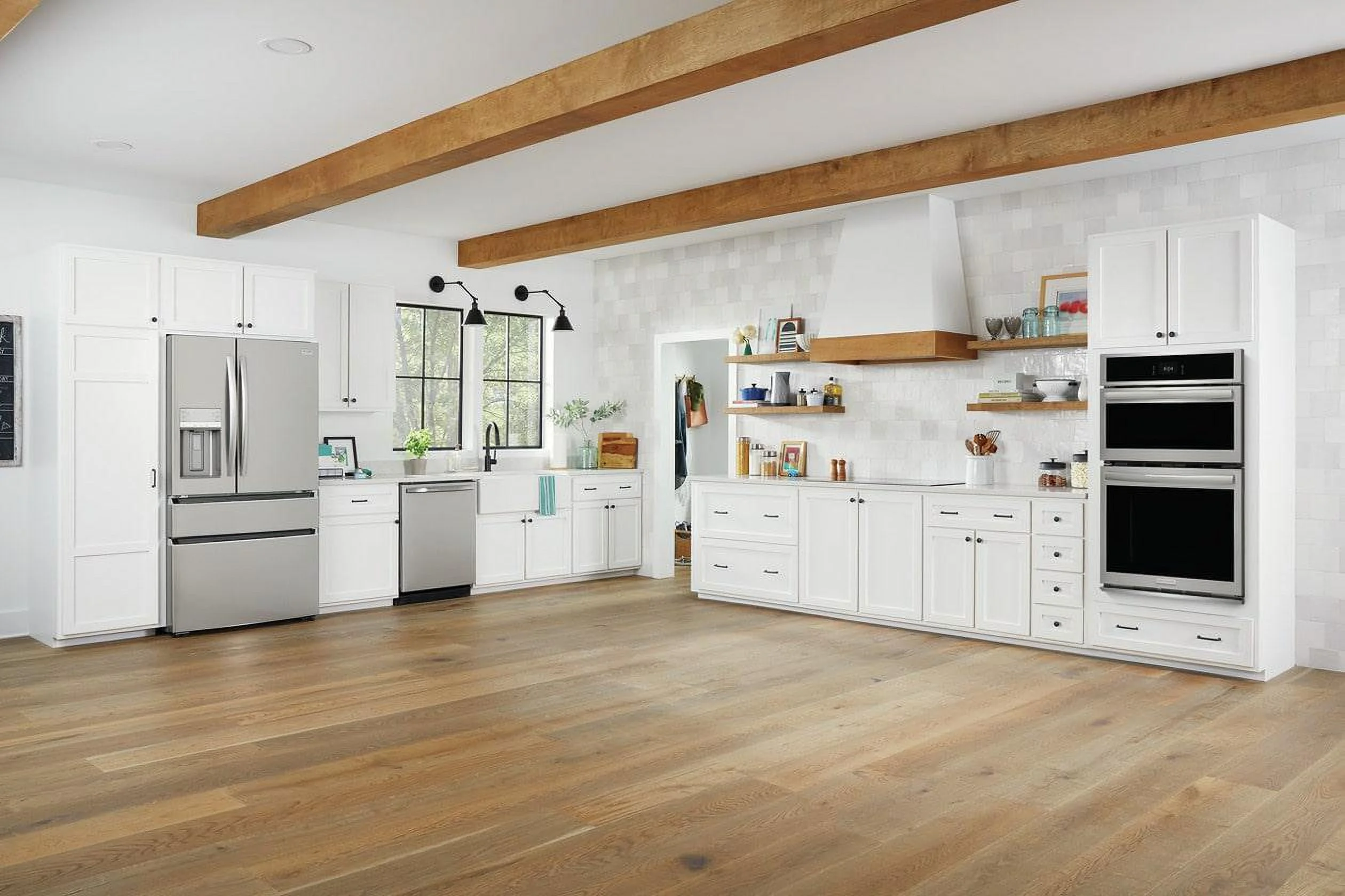 FRIGIDAIRE GCWM2767AF  ELECTRIC OVEN AND MICROWAVE COMBO Black Stainless Steel