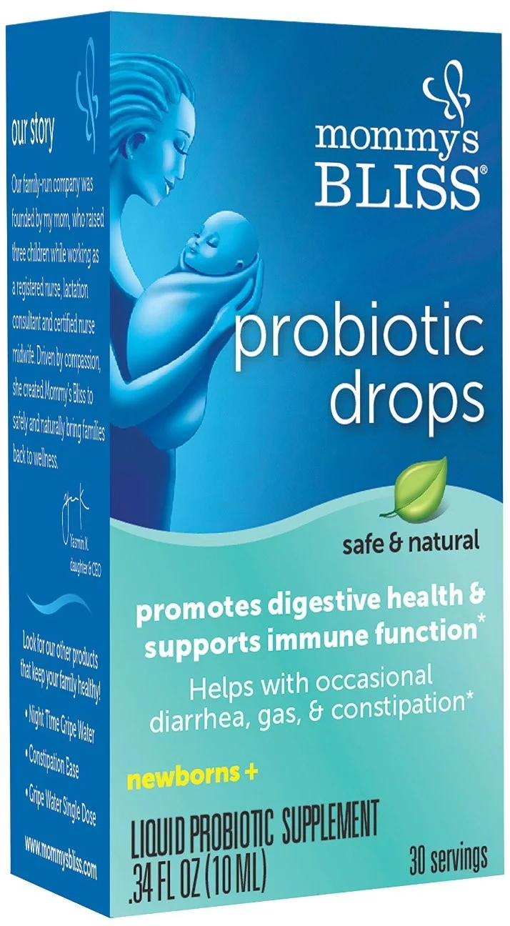 Mommy's Bliss Baby Probiotic Drops 0.34 oz (Pack of 4)