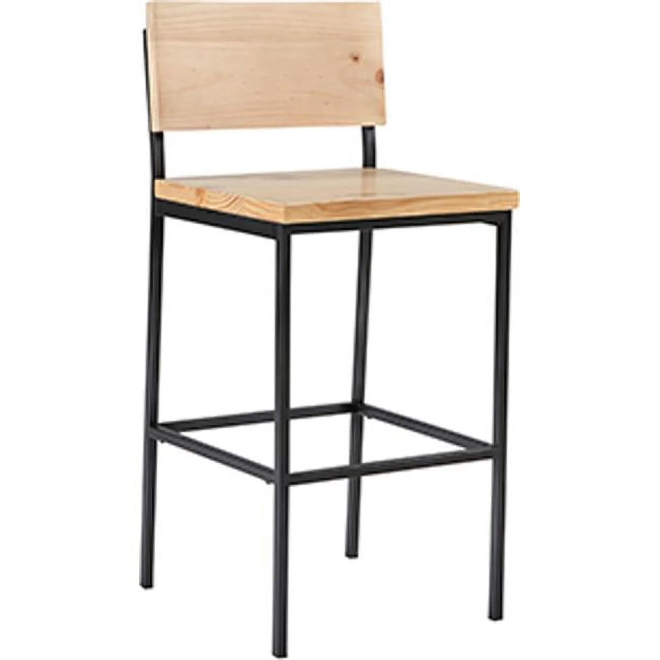Progressive Furniture Sawyer Wood/Metal Counter Stool in Natural