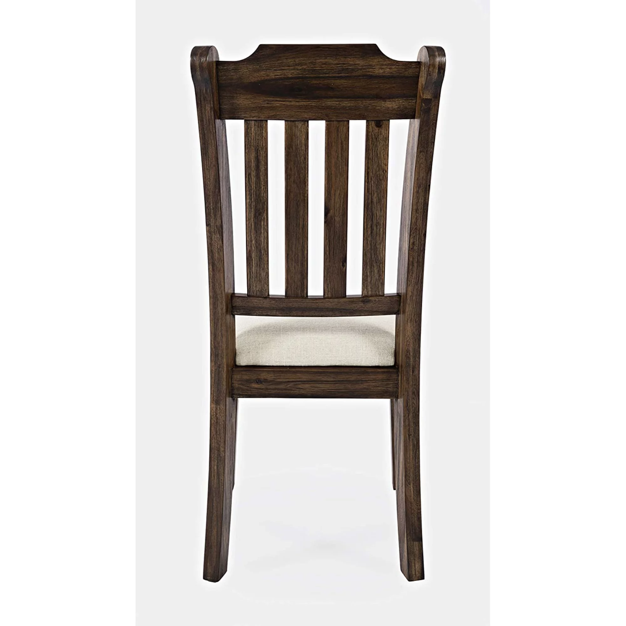 Jofran Bakersfield Mission Style Slatback Solid Acacia Dining Chair (Set of 2)