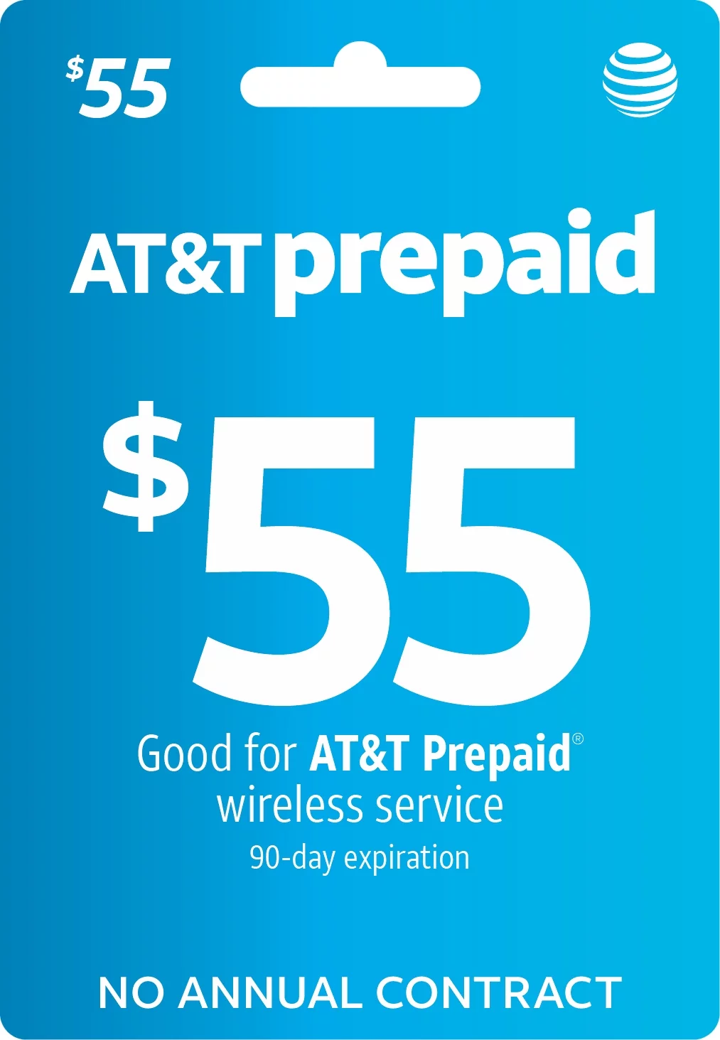 AT&T Prepaid $55 e-PIN Top Up (Email Delivery)