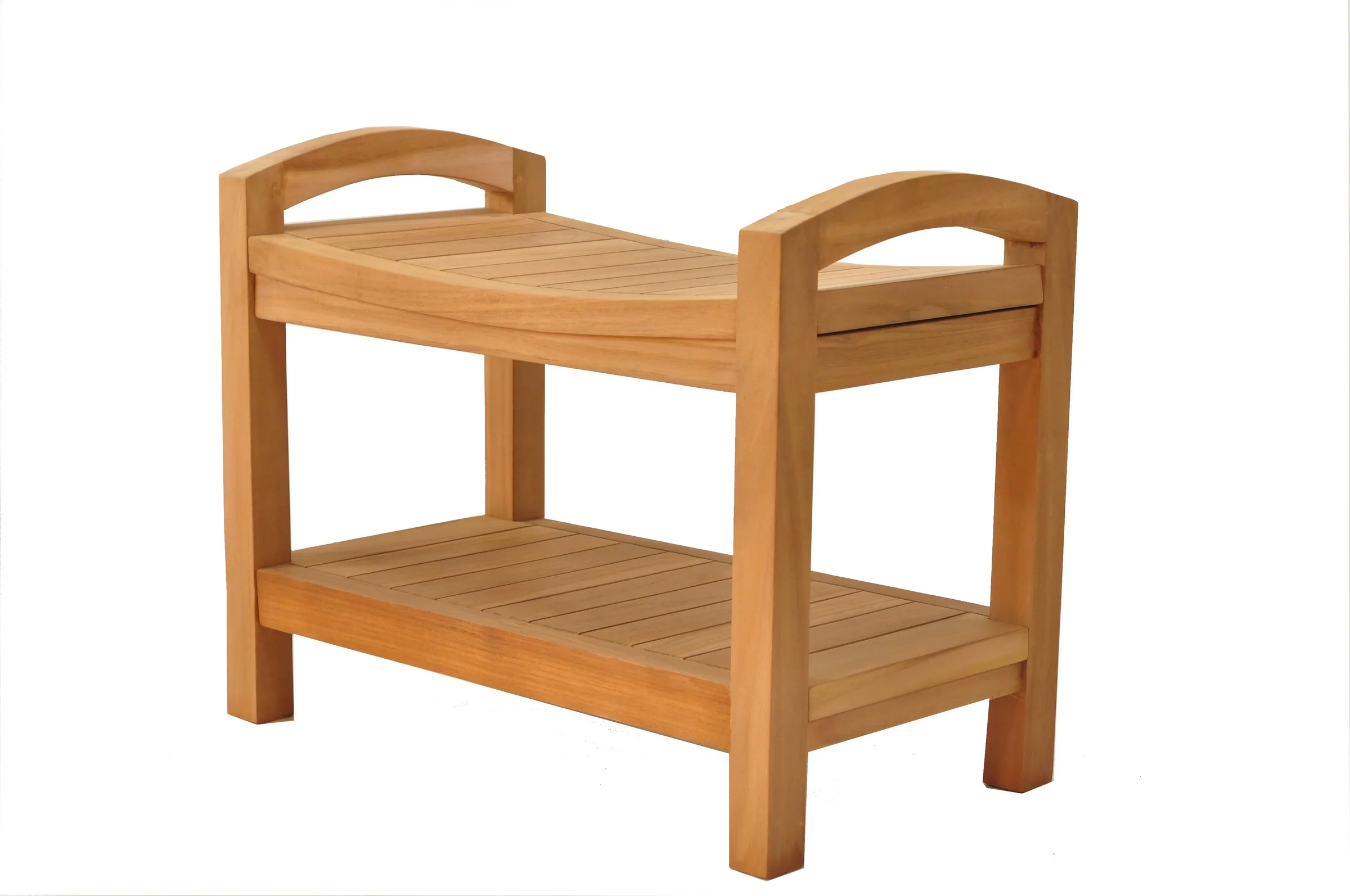 Grade-A Teak Wood Madrid Shower Seat 24