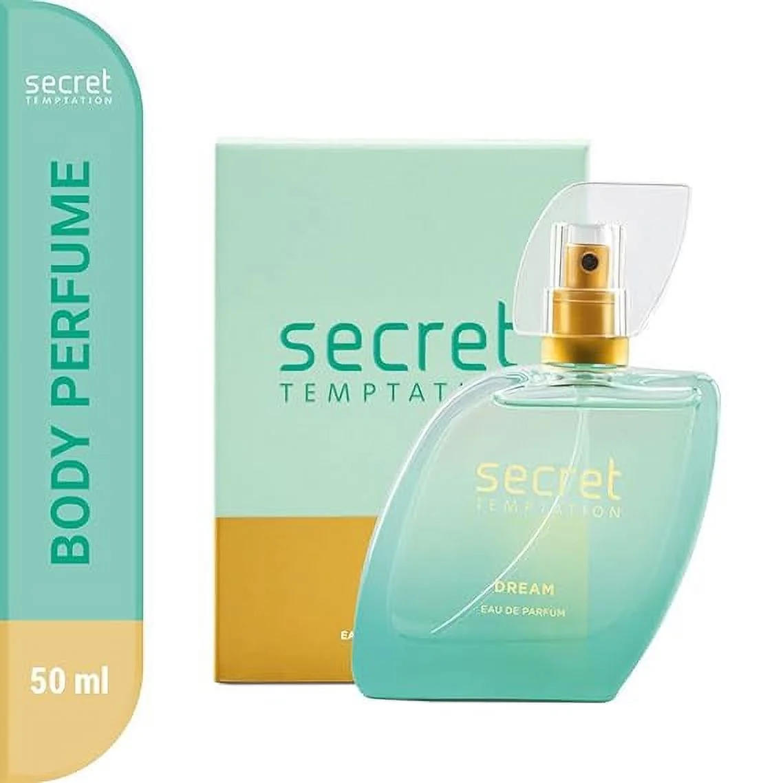 Secret Temptation Dream Eau De Parfum for Women, 50ml Premium Long-Lasting Luxury Perfume Floral and Fruity Fragrance Ideal for Office wear