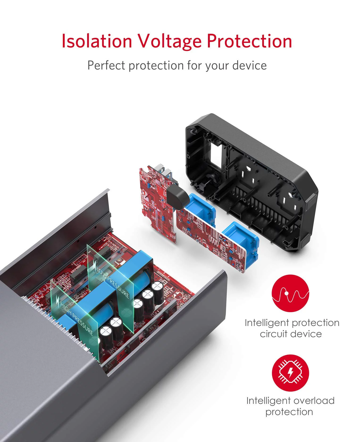 BESTEK 1200Watt Power Inverter DC 12V to 110V AC Converter with Digital LCD Display 4.2A Dual USB Car Charger