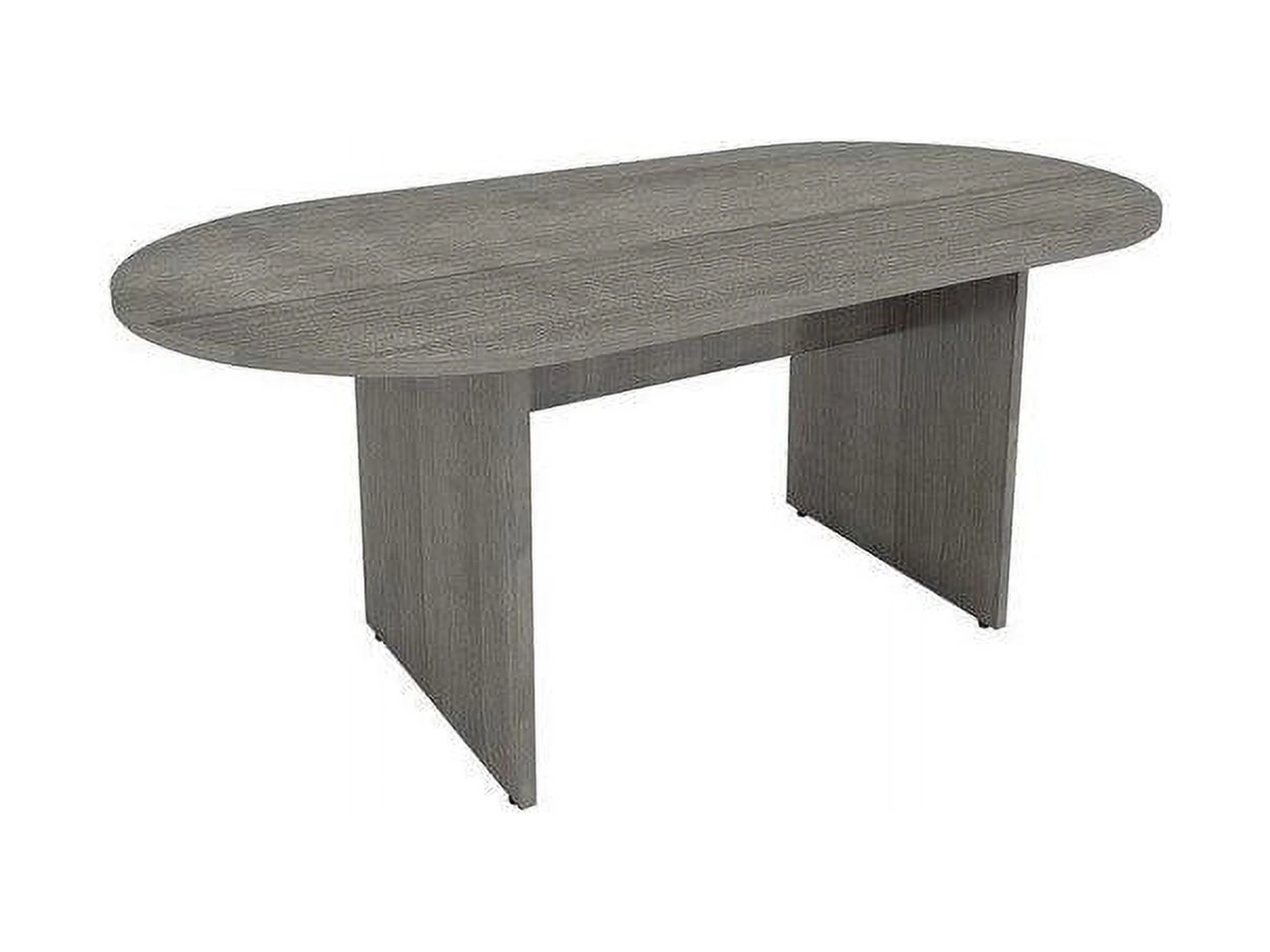 Lorell Conference Table, Oval, Top/Base, 72