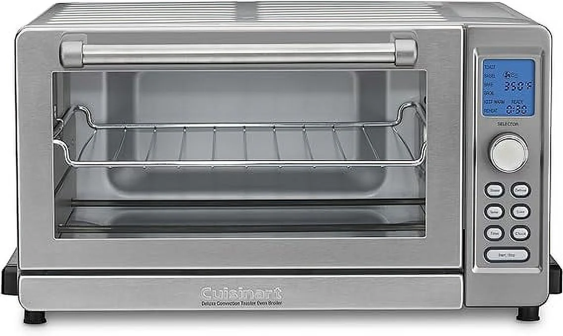 Open Box Cuisinart TOB-135FR Digital Convection Toaster Oven - SILVER