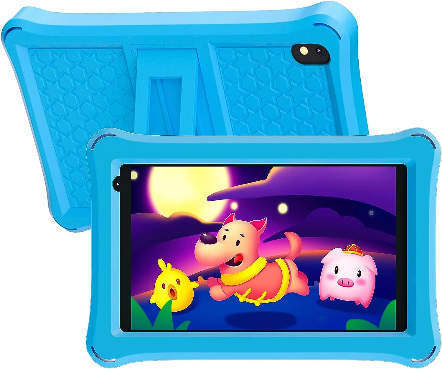 Tablet for Kids, 8 inch Kids Tablet 4GB RAM 32GB ROM Android 12 Tablets IPS Touch Screen 1280x800, Iwawa & Parent Control Toddler Tablet, WiFi, Dual Camera, 4300mAh Battery, Shockproof Case