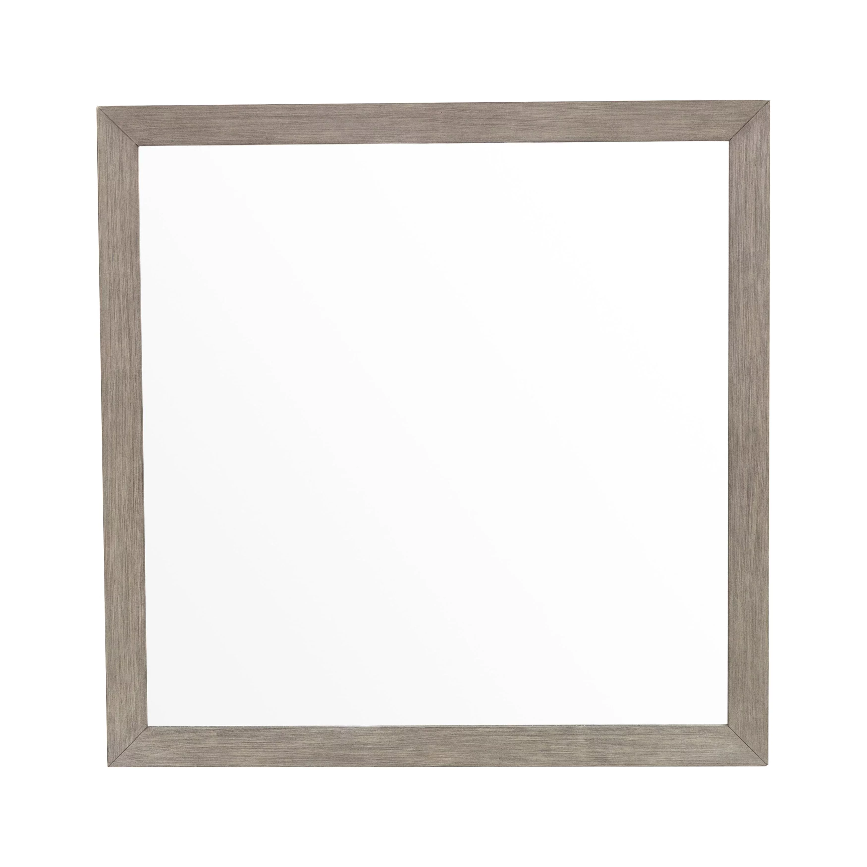 Modern Dresser Mirror in Natural Taupe