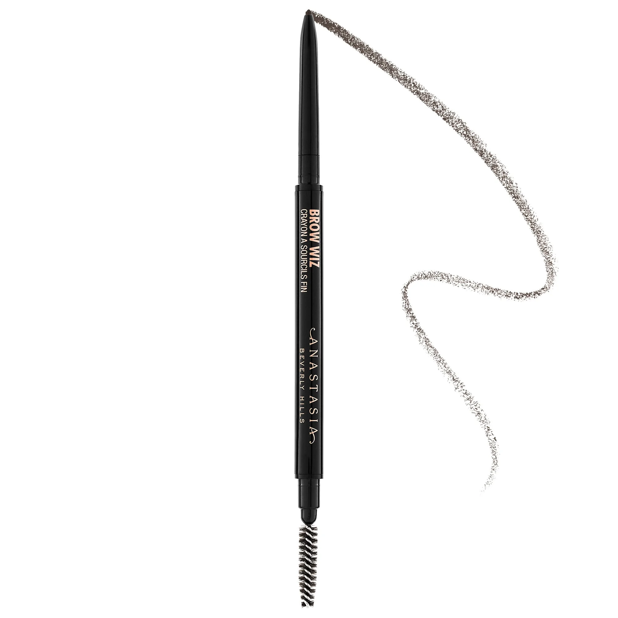 Anastasia Beverly Hills Brow Wiz® Ultra-Slim Precision Brow Pencil - Caramel - suggested for warm light brown, auburn, & strawberry blonde hair - 0.003 oz/0.085 g