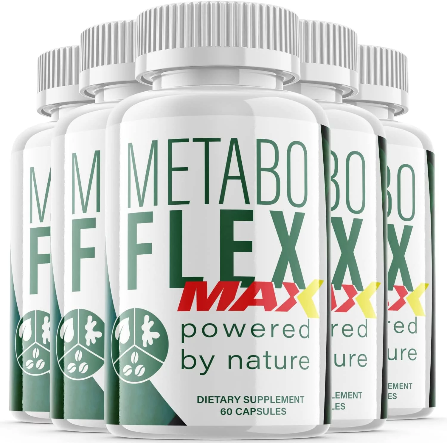 (5 Pack) Metaboflex Max - Keto Weight Loss Formula - Energy & Focus Boosting Dietary Supplements for Weight Management & Metabolism - Advanced Fat Burn Raspberry Ketones Pills - 300 Capsules