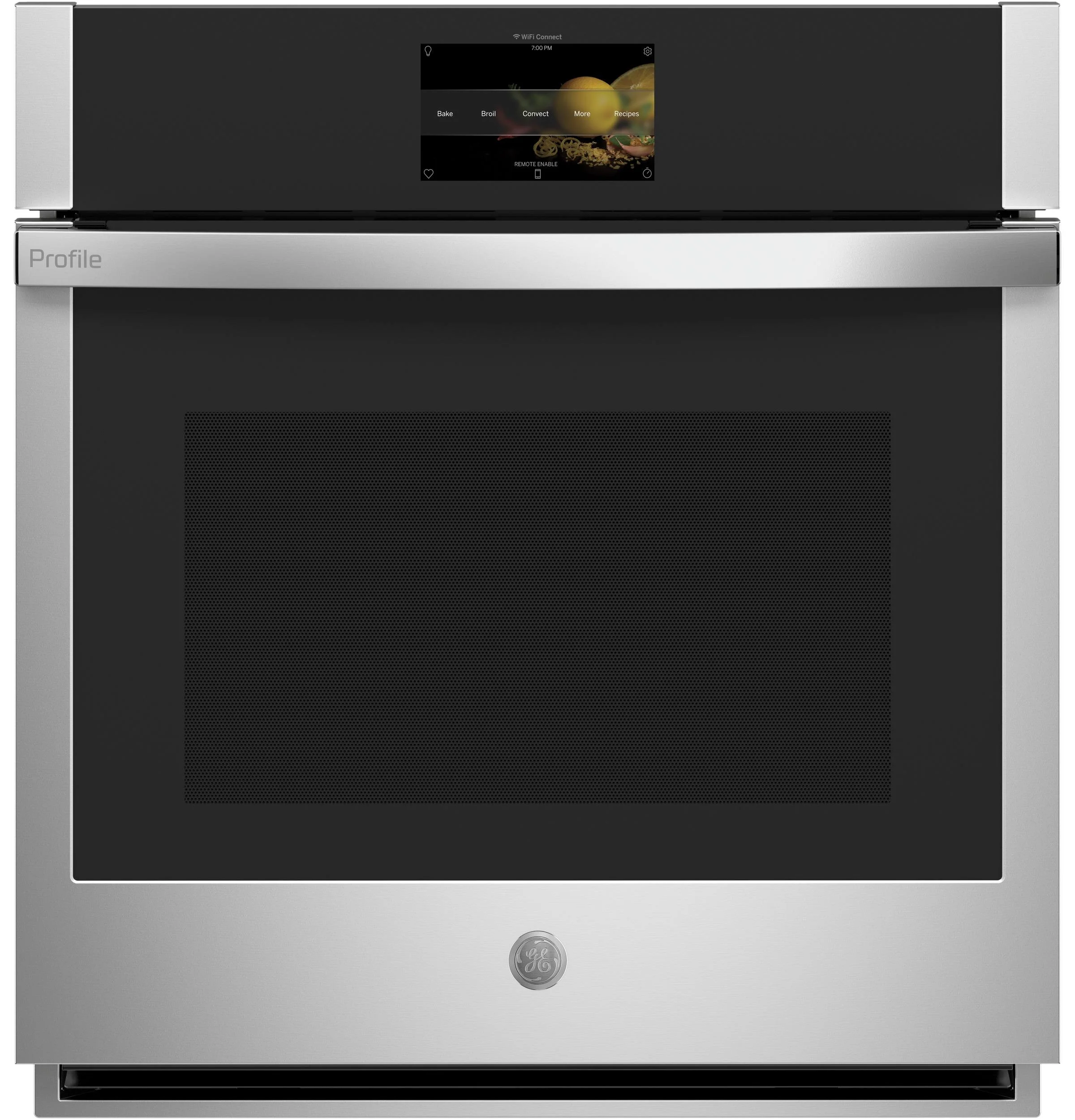 GE APPLIANCES PKS7000SNSS  SINGLE WALL ELECTRIC OVEN Black Stainless Steel