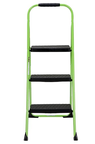 COSCO 2-Step Big Step, Steel Step Stool, Gray