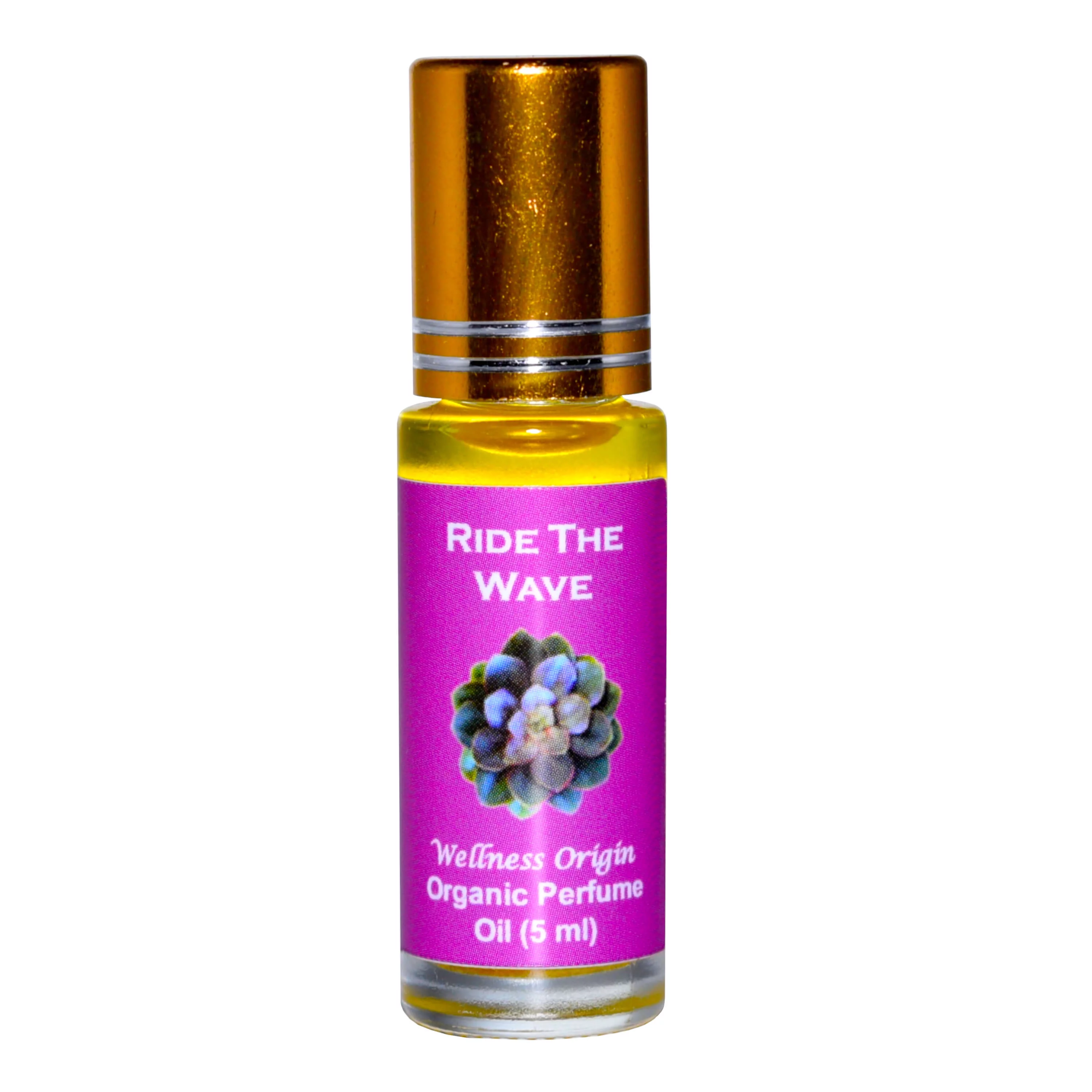 Wellness Origin Ride the Wave Organic Perfume | Essential Oil Blend from Wellness Origin, Named After Singer Claudia Varga's Song