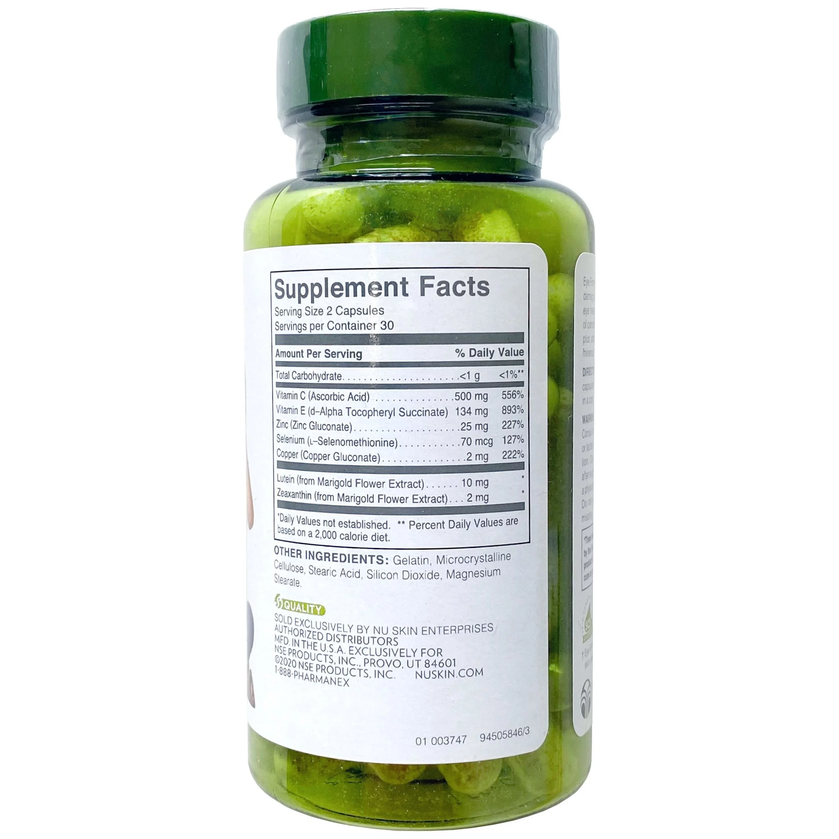 Pharmanex Nu Skin Eye Formula supplement 60 Capsules