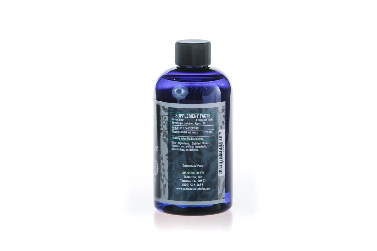 Silver Sol-Defense 45 PPM | Colloidal Silver Immune Support (8 oz)