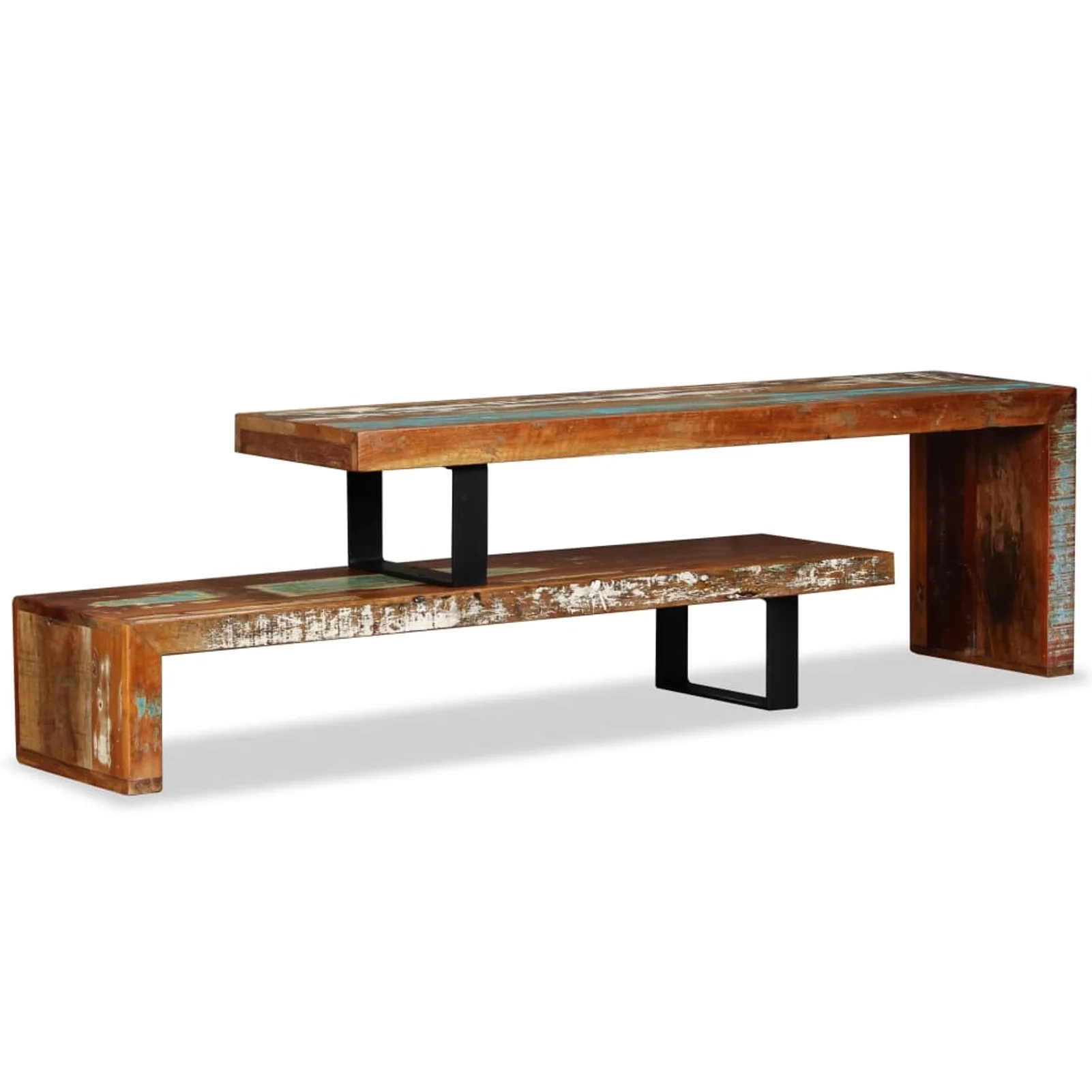 Carevas TV Stand Solid Reclaimed Wood