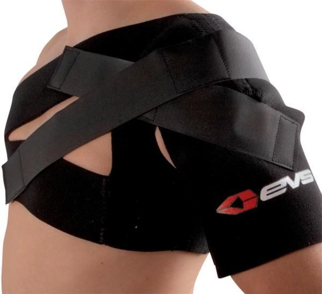EVS SB03 Shoulder Brace (Medium 36-40in., Black)